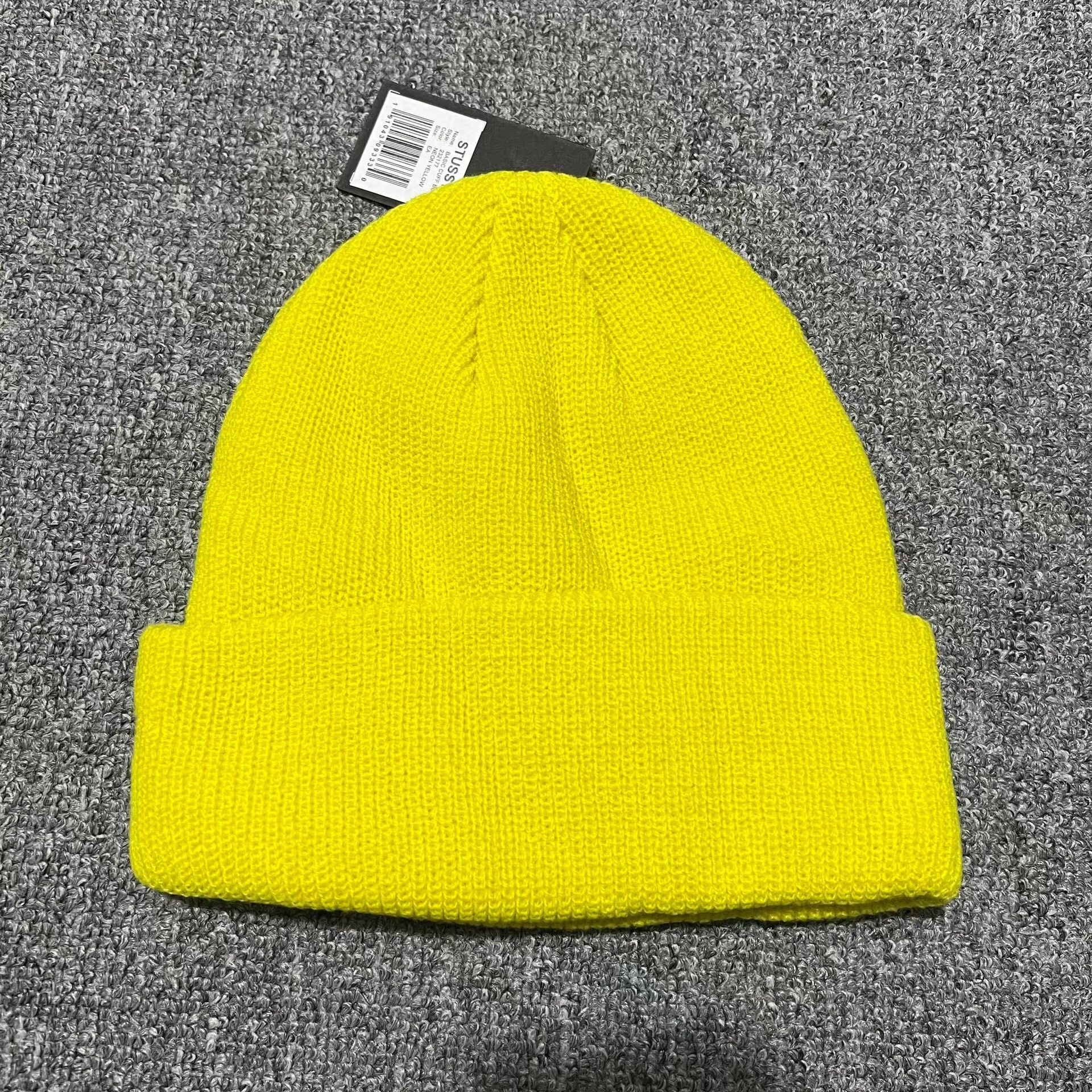 Stussy Stussy Classic Solid Color Embroidered Logo Knit Beanie Q7 Size ONE SIZE - 7 Thumbnail