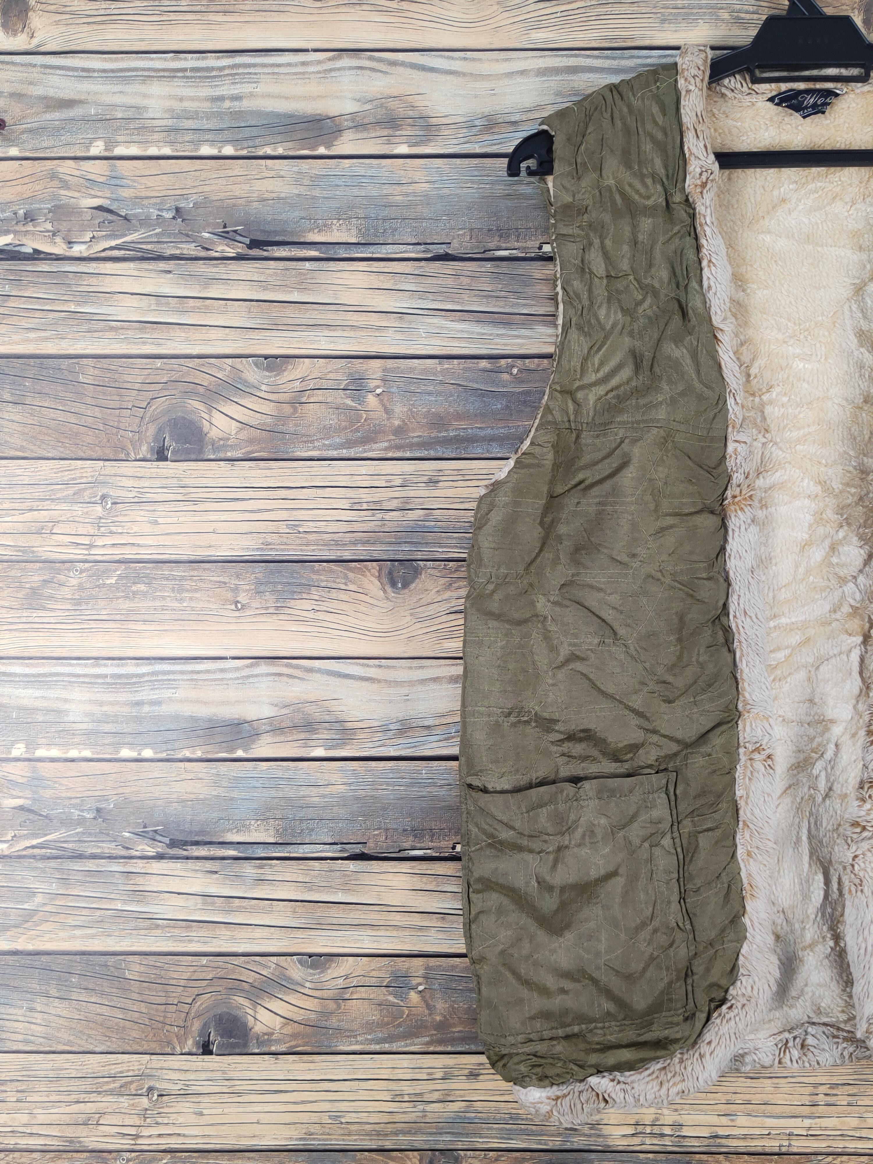 Japanese Brand × Vintage Vintage "Dream Friend"Japanese Brand Olive Fur Mohair Vests Size US M / EU 48-50 / 2 - 4 Thumbnail