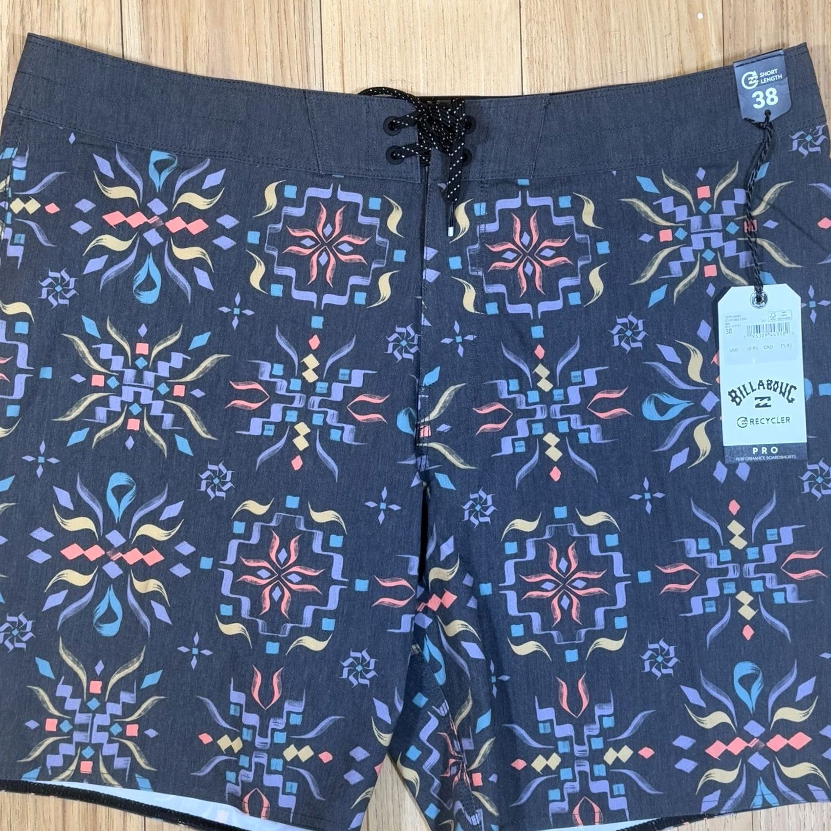 Billabong Billabong Board Shorts NWT Recycler Good Times Pro Size 38 Multicolor Pocket Short Length Men Size US 38 / EU 54 - 3 Thumbnail