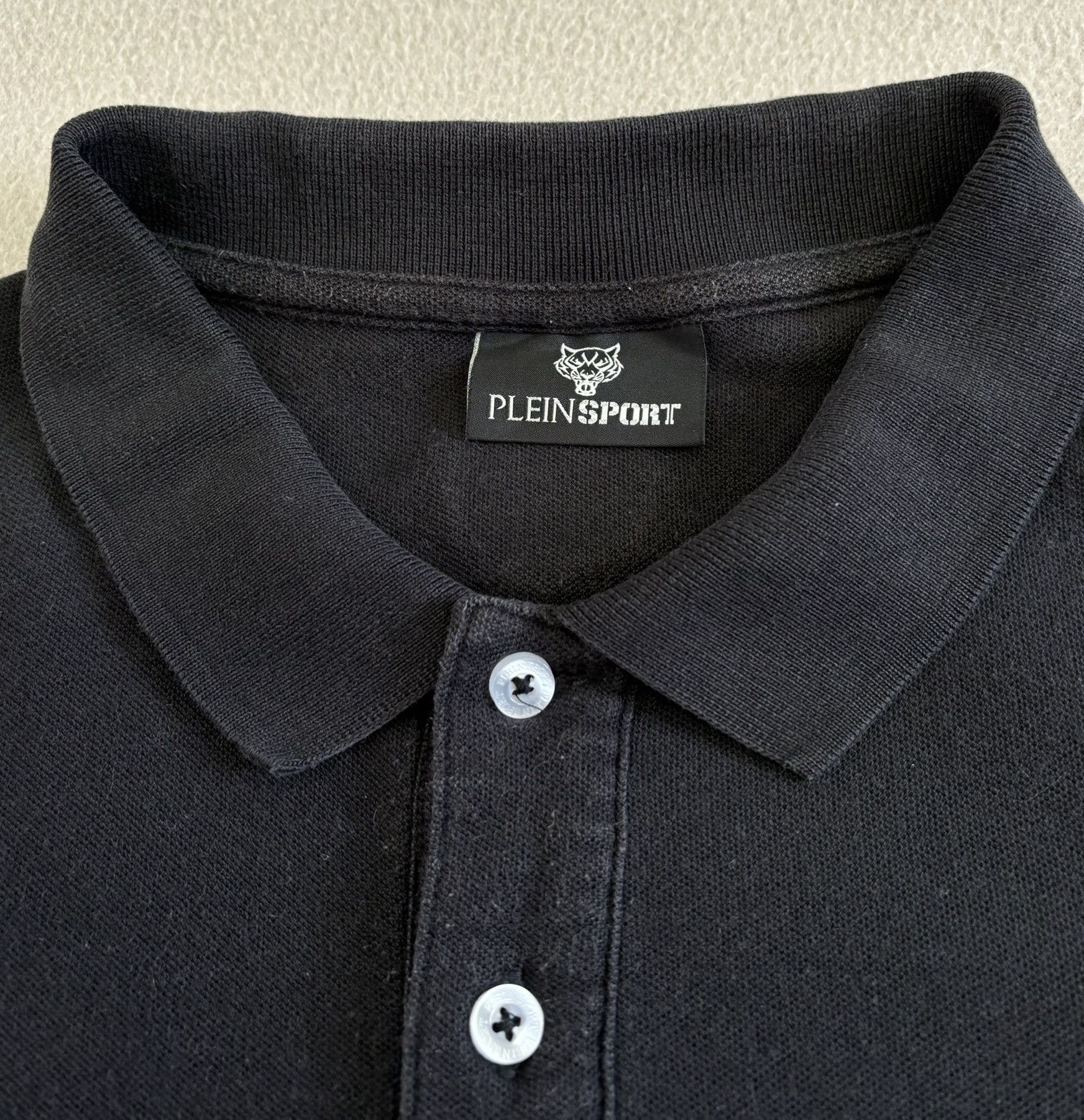 Philipp Plein Plein Sport Black Polo Medium Size US M / EU 48-50 / 2 - 13 Thumbnail