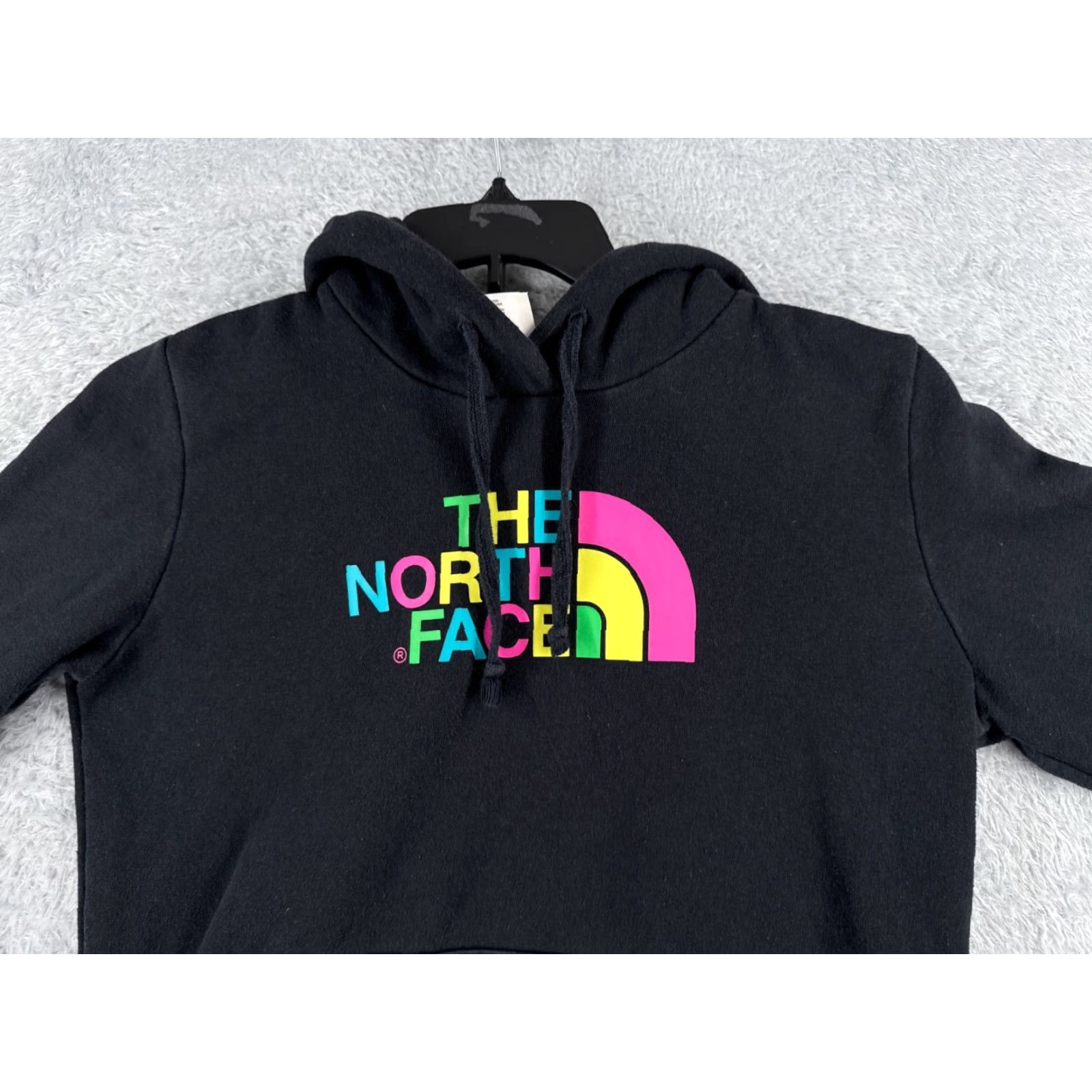 The North Face The North Face Hoodie Womens Medium Black Pullover Sweatshirt Pocket Cotton Blend Size M / US 6-8 / IT 42-44 - 4 Thumbnail