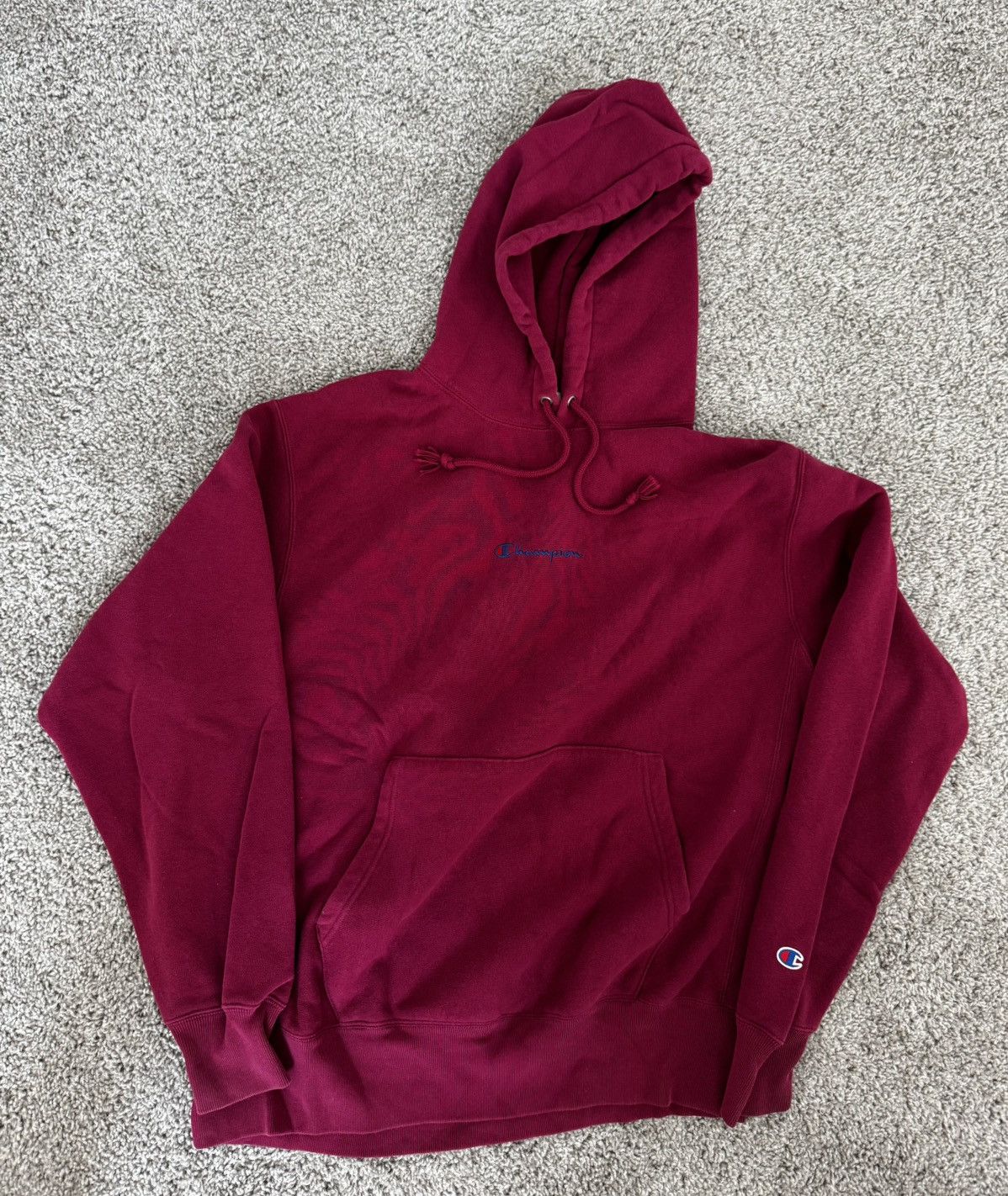Champion Champion Logo Reverse Weave Hoodie Size US L / EU 52-54 / 3 - 2 Thumbnail