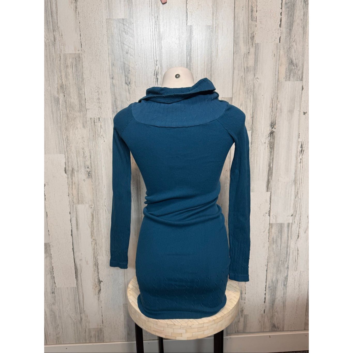JJJJound JJ Authentic Blue Knit Sweater Dress Size M / US 6-8 / IT 42-44 - 4 Thumbnail