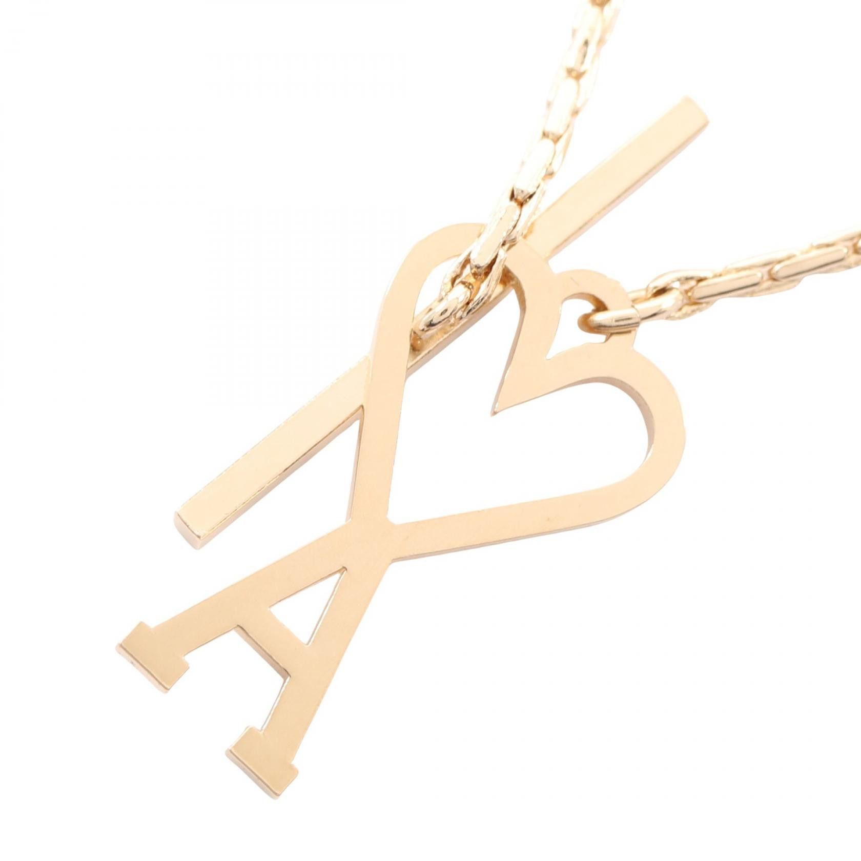 AMI Ami AMI Heart Logo Necklace Metal Necklace UJW916.361902 DUTY FREE for USA Size ONE SIZE - 1 Thumbnail