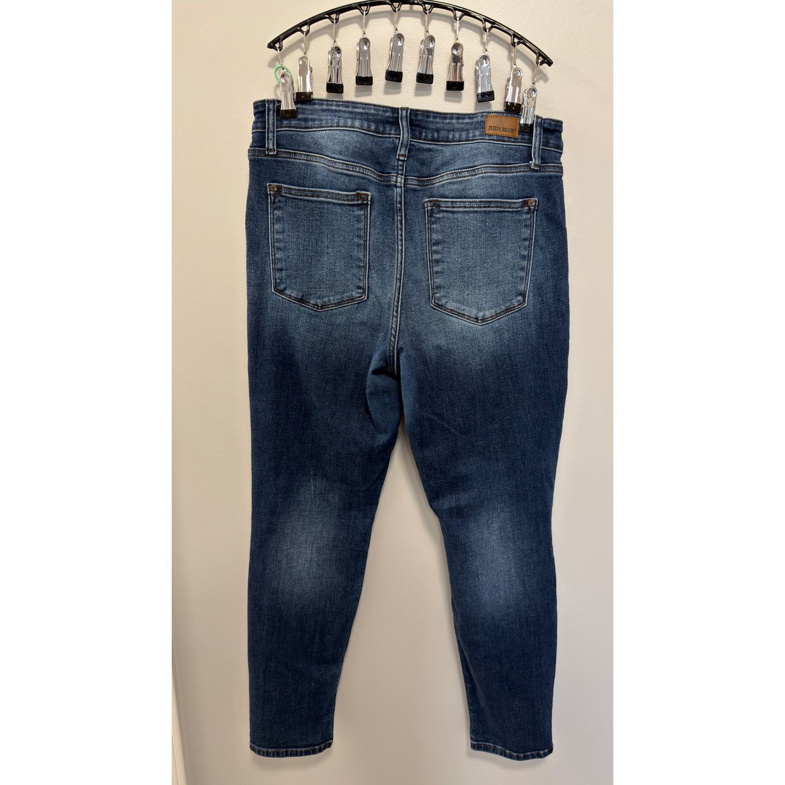 Judy Blue Judy Blue Slim Fit Dark Wash, Optional Cuff, 13/31 JB82428DK Size 36" / US 14 / IT 50 - 3 Thumbnail