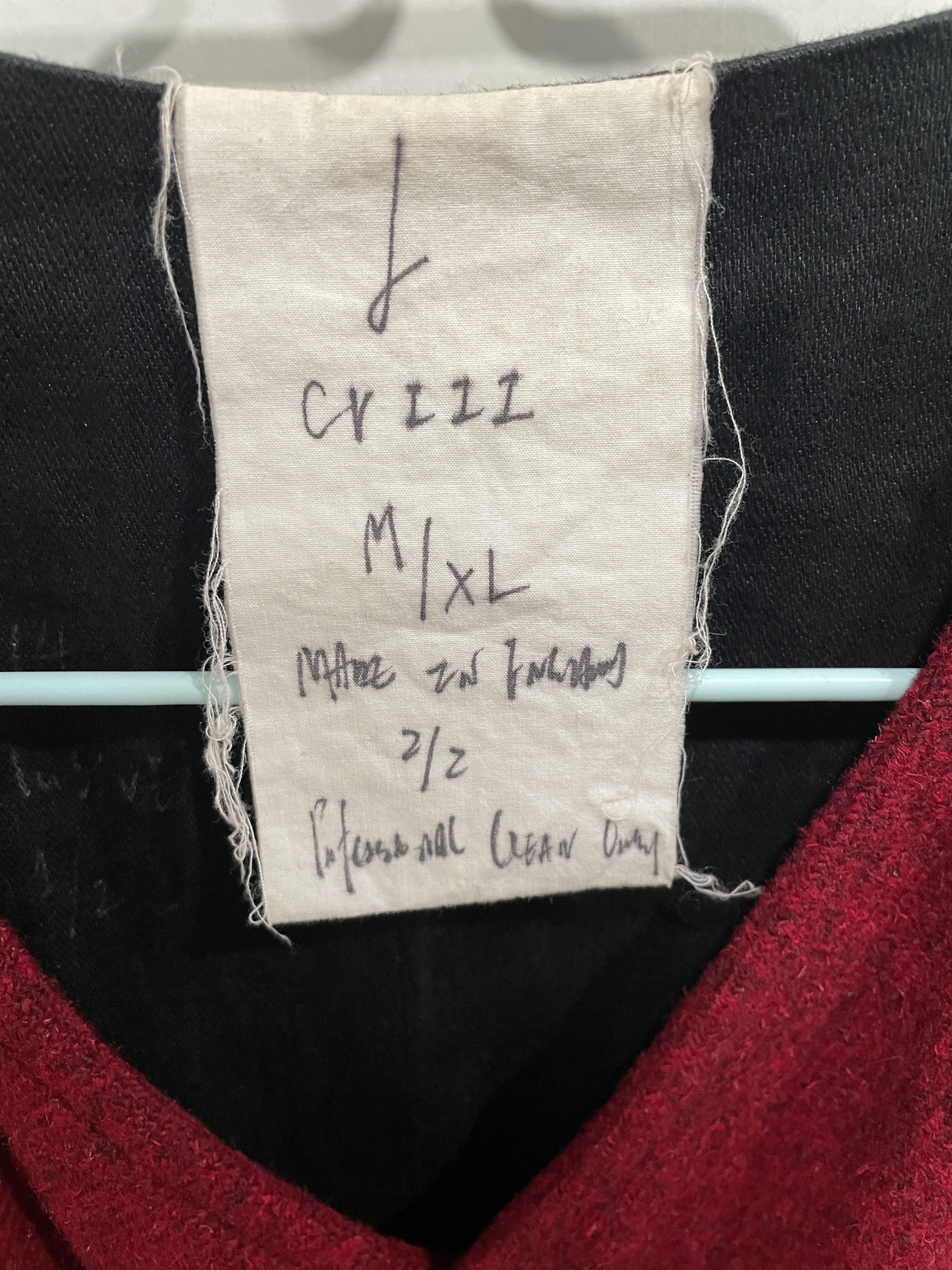 John Alexander Skelton Red Wool Tweed Waistcoat Size US M / EU 48-50 / 2 - 3 Thumbnail