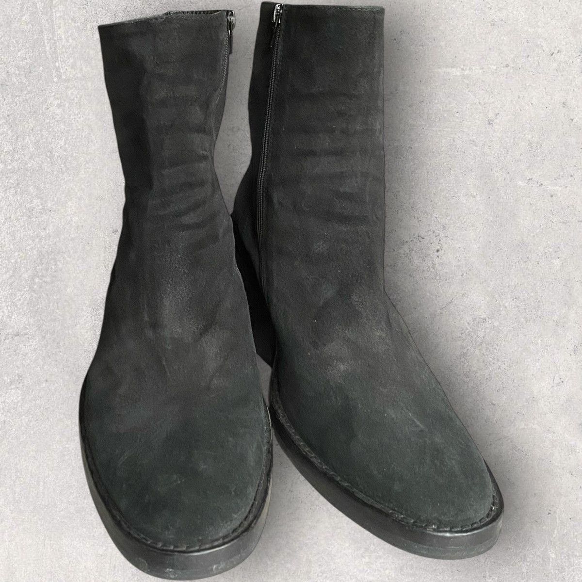 Ann Demeulemeester Suede Cuban Heel Boots Size US 8 / EU 41 - 1 Thumbnail