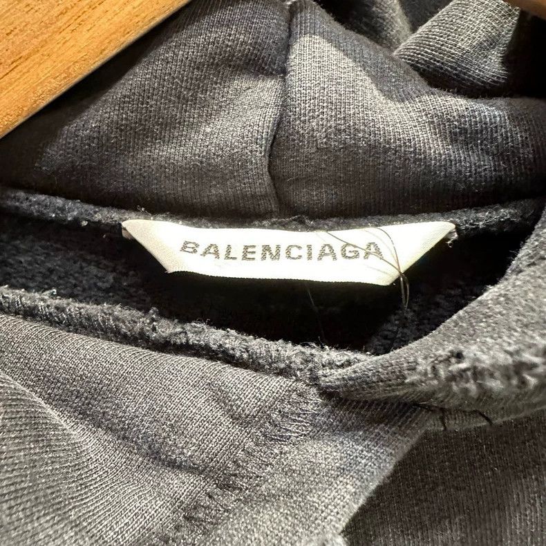 Balenciaga Balenciaga Alien Head Hoodie 2501-Nextarrow Size US XXS / EU 40 - 4 Thumbnail