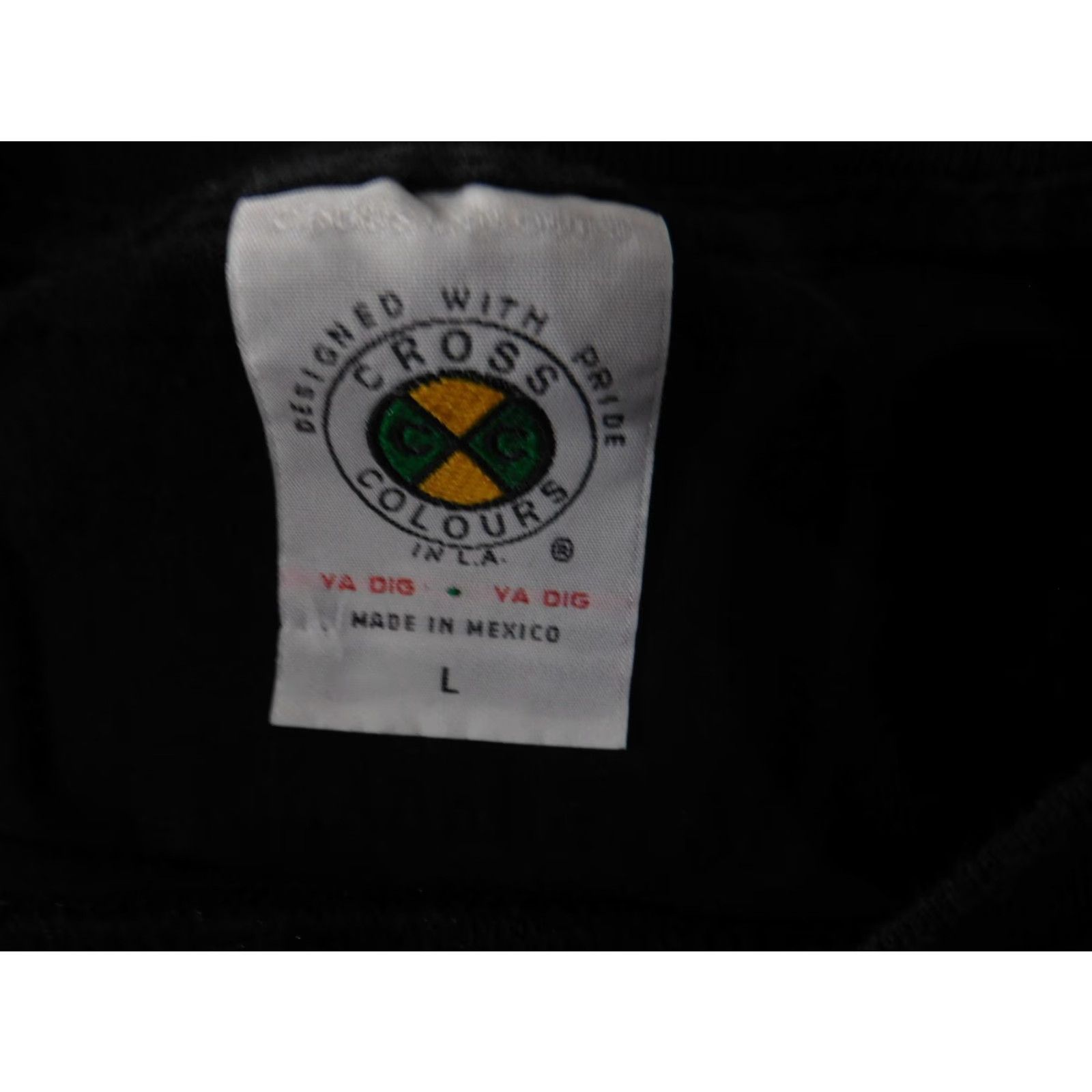 Vintage VINTAGE Cross Colours Boyz N The Hood Shirt Mens Large Black Graphic Tee Hip Hop Movie Girls Size US L / EU 52-54 / 3 - 4 Thumbnail