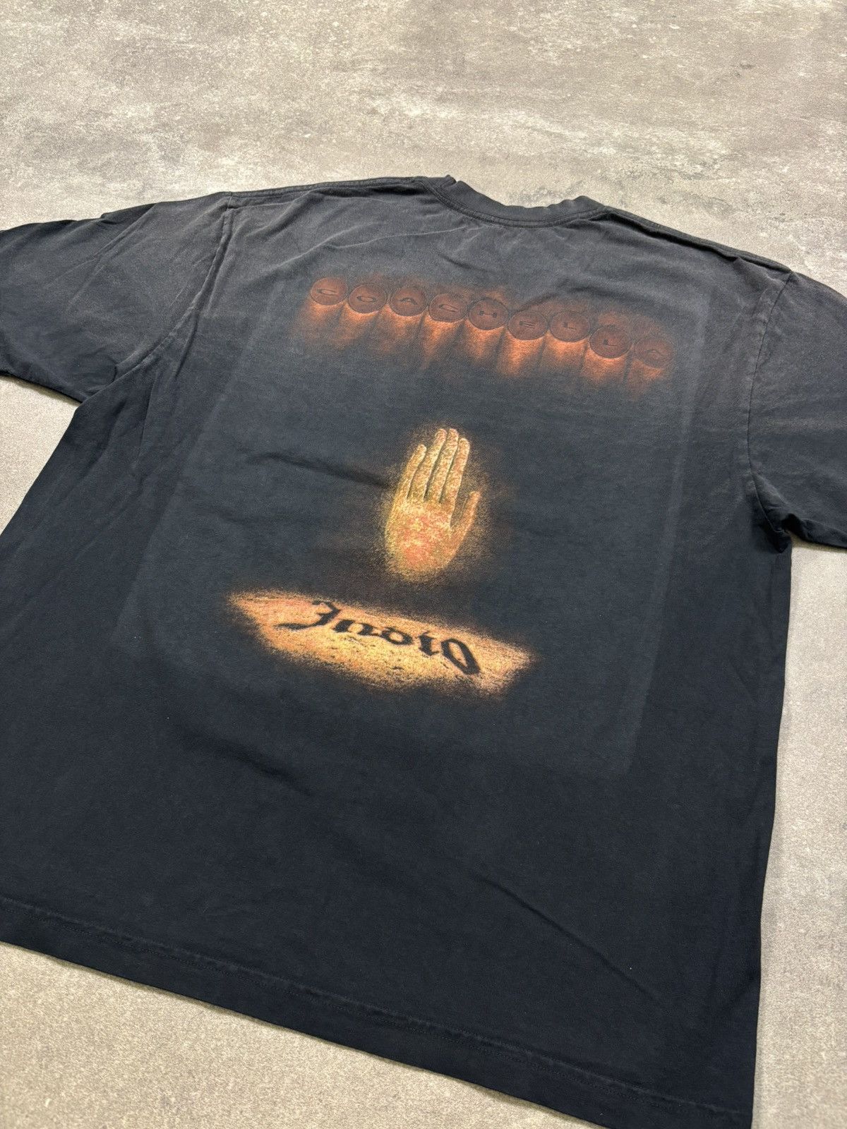 Travis Scott Travis Scott Coachella Exclusive La Flame Utopia Tee, Black Size US M / EU 48-50 / 2 - 6 Thumbnail