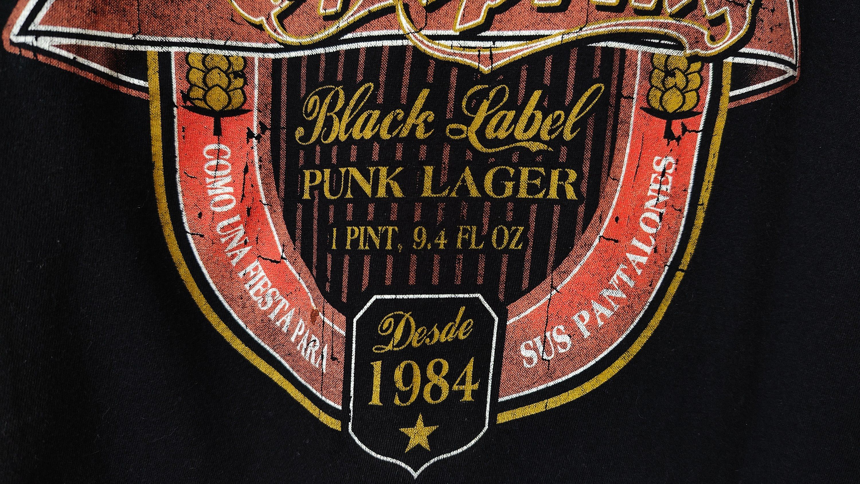 Band Tees The Offspring Punk Lager Black Label Vintage VTG Y2K Tshirt Size US M / EU 48-50 / 2 - 5 Thumbnail