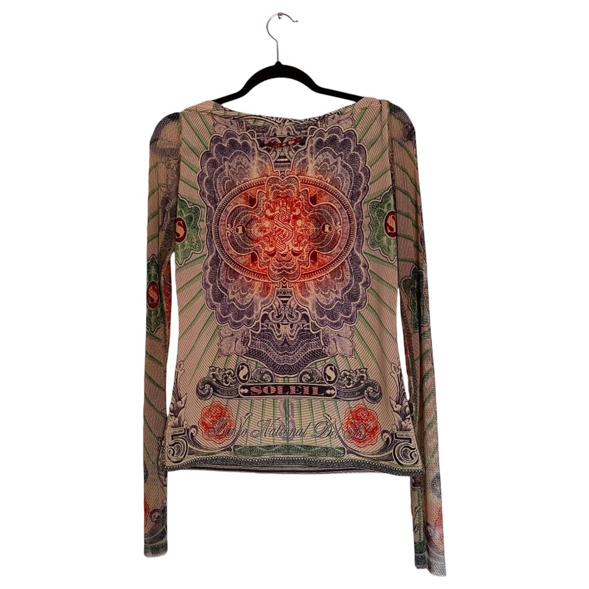 Jean Paul Gaultier Jean Paul Gaultier Soleil Mesh Top Size US M / EU 48-50 / 2 - 2 Thumbnail