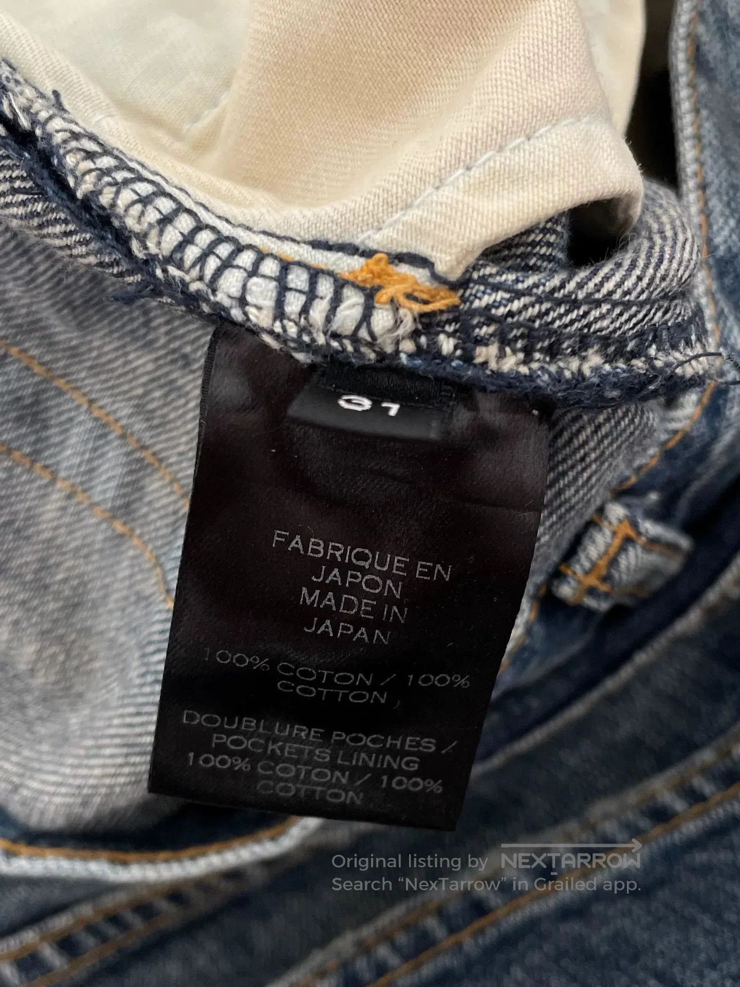Balmain Balmain Curved Fit Jeans. Size US 31 - 5 Thumbnail