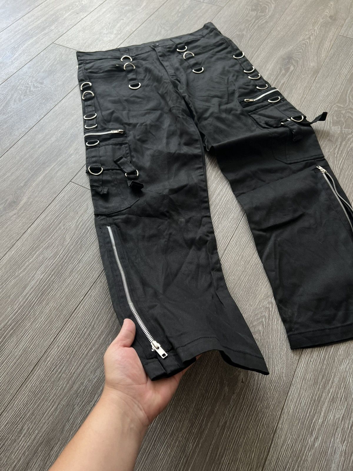 Japanese Brand Vintage Avant Garde Pants Y2K Bondage Gothic Size US 32 / EU 48 - 7 Thumbnail