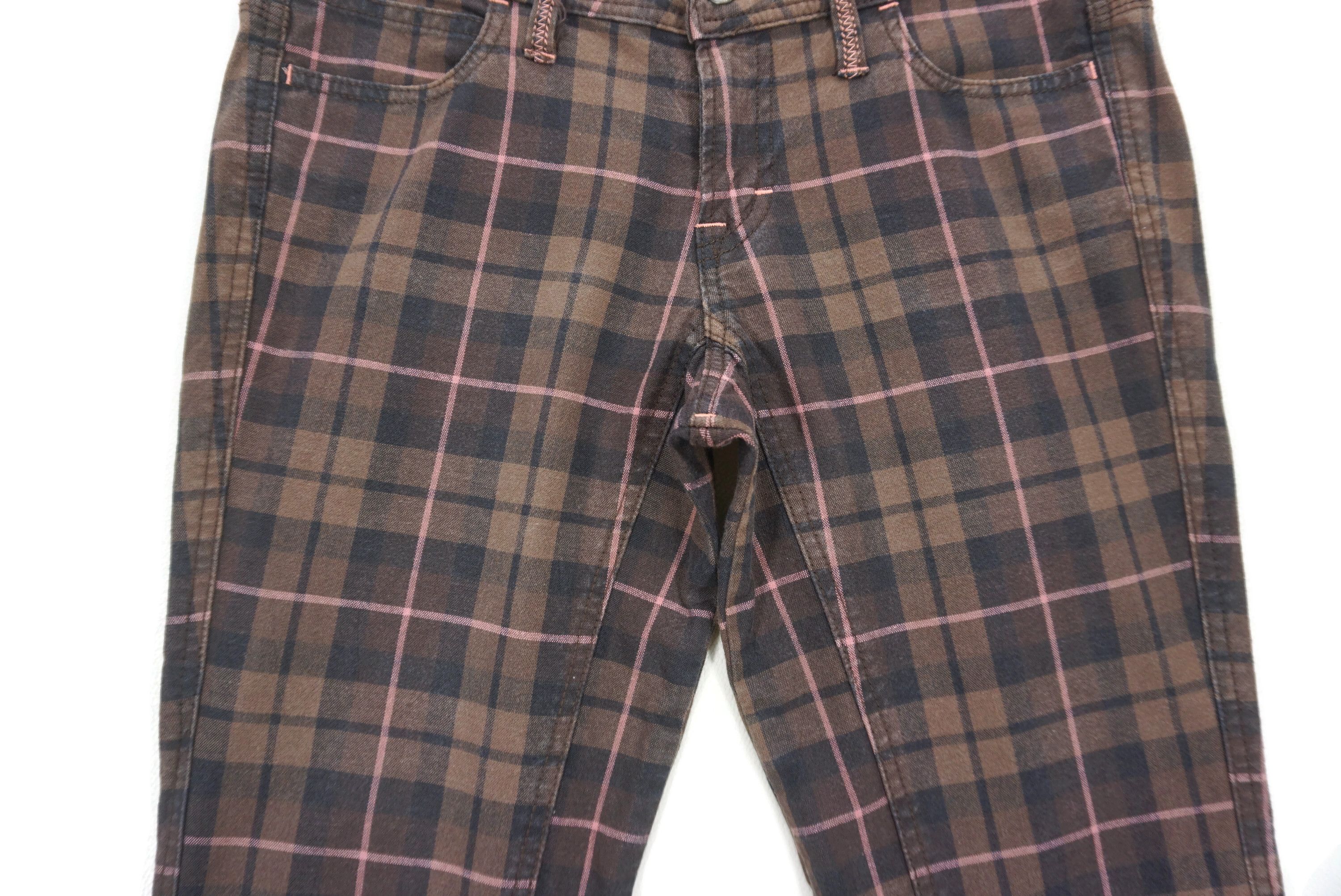 Japanese Brand Betty Smith Pants Size W30xL28 Tartan Workwear Dungarees Size 27" / US 4 / IT 40 - 5 Thumbnail