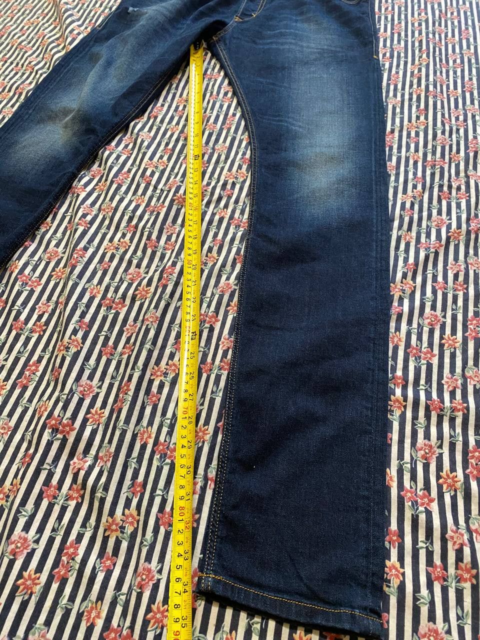 Diesel vintage jeans Diesel blue streetwear Y2K Size US 34 / EU 50 - 17 Thumbnail