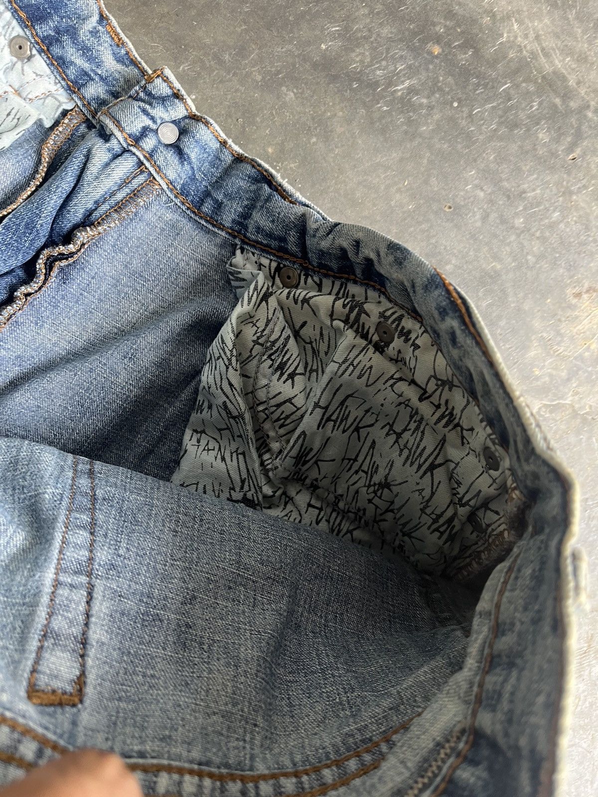 Tony Hawk × Vintage Vintage Tony Hawk Denim Size US 35 - 20 Thumbnail