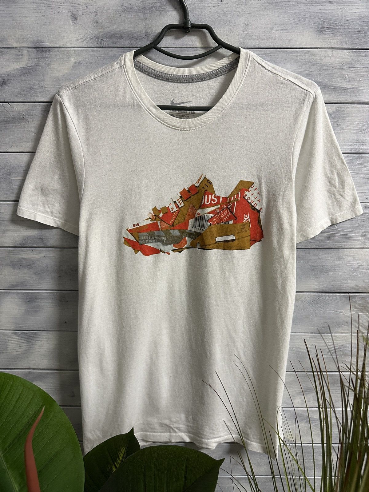 Nike Rare T-Shirt Nike Air Max Just Do It Big Logo Swoosh. Size US S / EU 44-46 / 1 - 1 Thumbnail