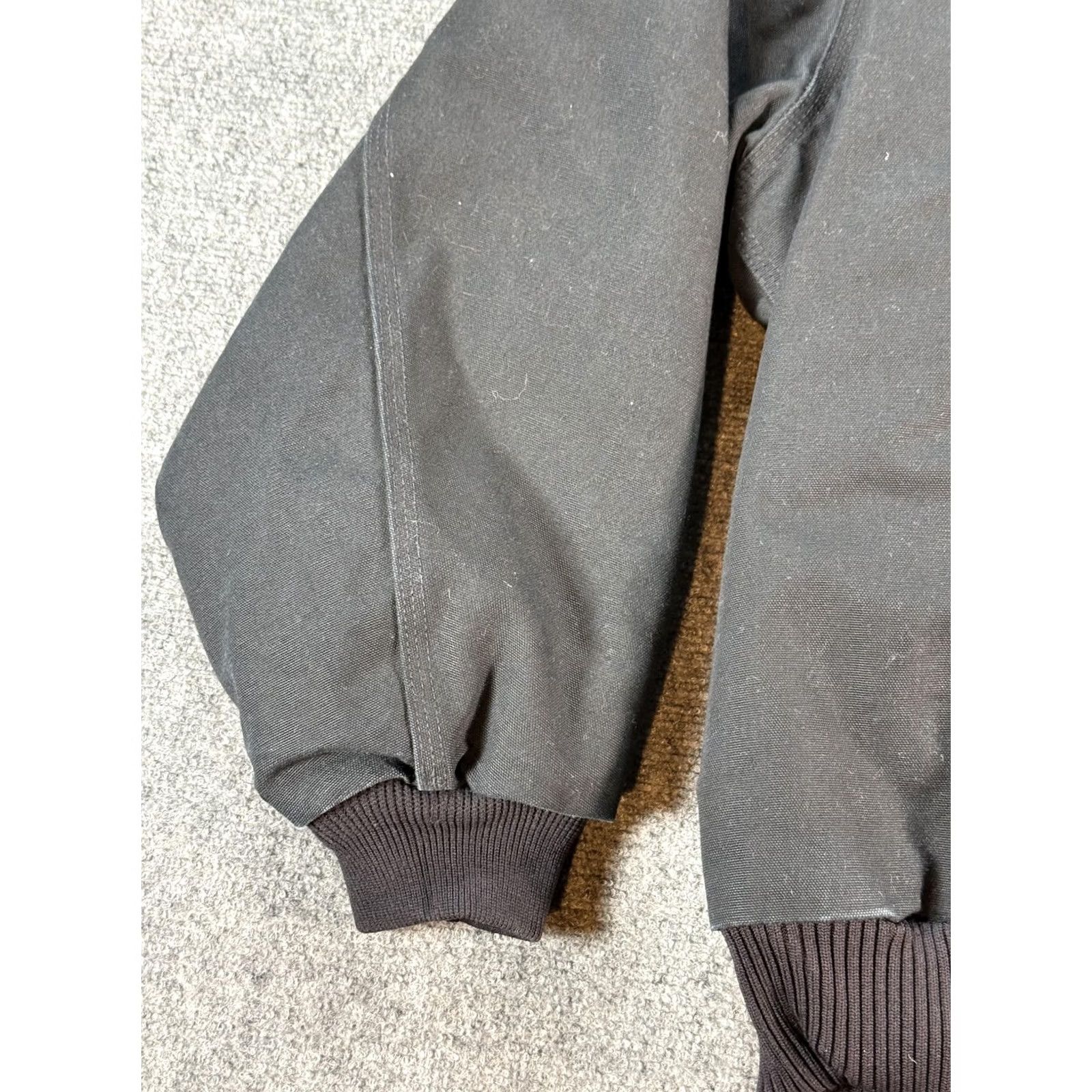 Carhartt VINTAGE Carhartt Jacket Mens 3XL Black J140 Hooded Quilted Lined Made in USA Size US XXL / EU 58 / 5 - 3 Thumbnail