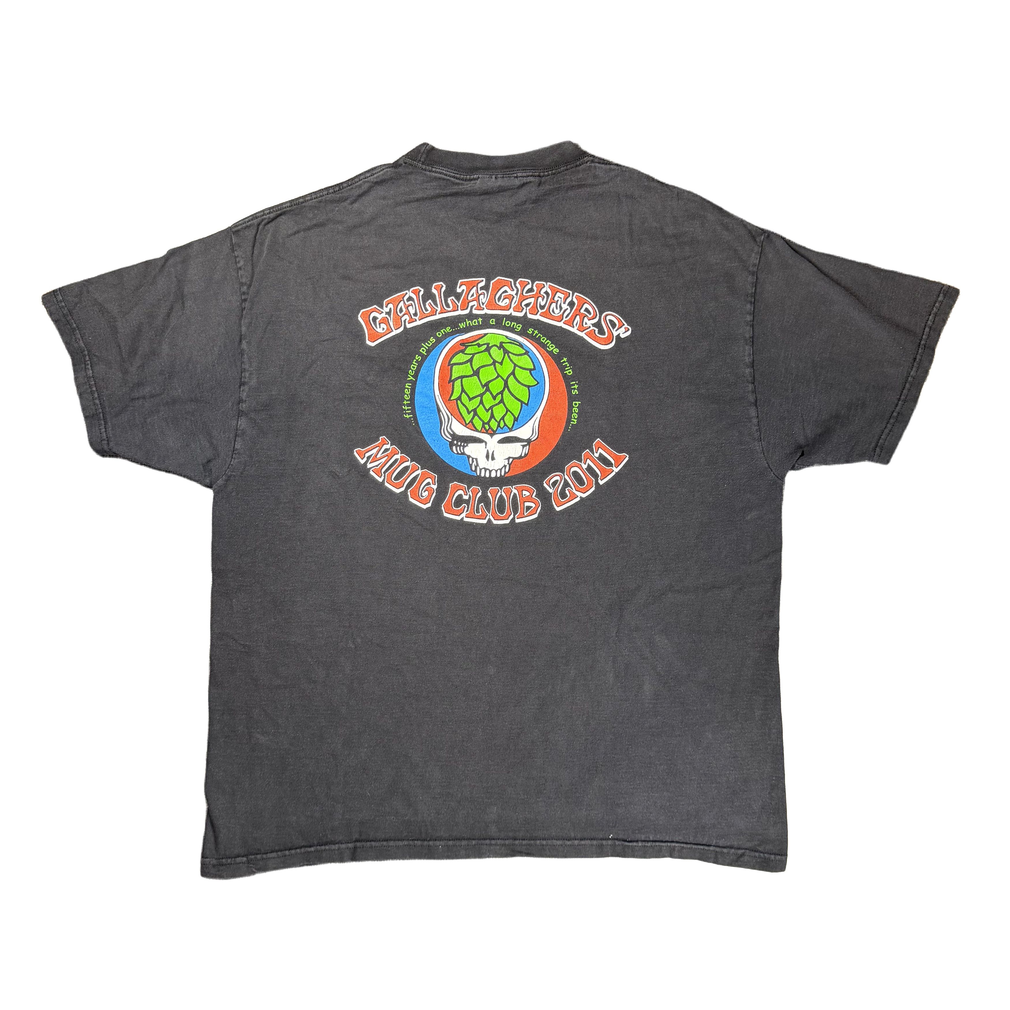 Vintage Vintage Grateful Dead Gallaghers Mug Club 2011 Tee XL Size US XL / EU 56 / 4 - 4 Thumbnail