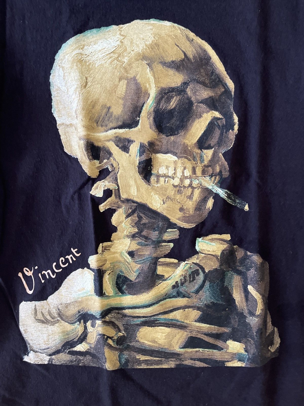 The Hundreds Hundreds x Van Gogh Museum - Graphic Tee/Skull Cigarette Tee Size US S / EU 44-46 / 1 - 3 Thumbnail