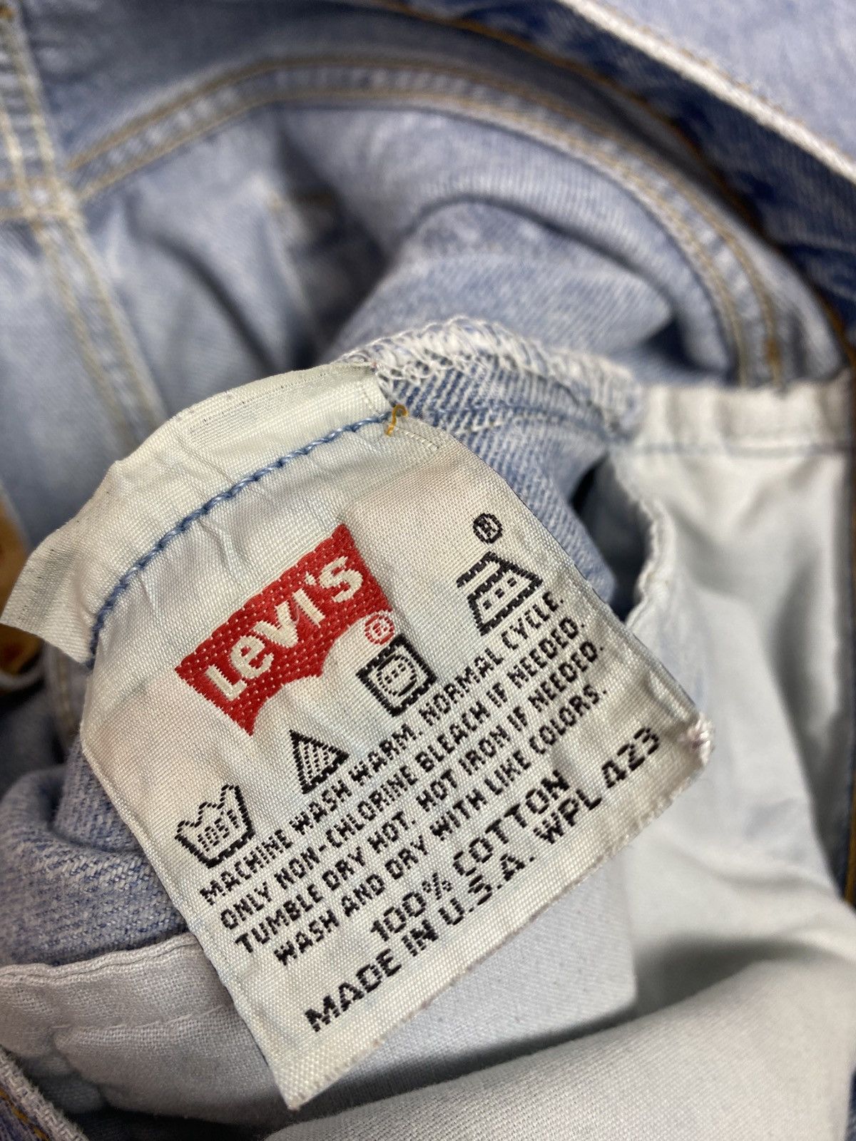 Levi's Vintage 90s Levi’s 501 jeans denim Size US 34 / EU 50 - 11 Thumbnail