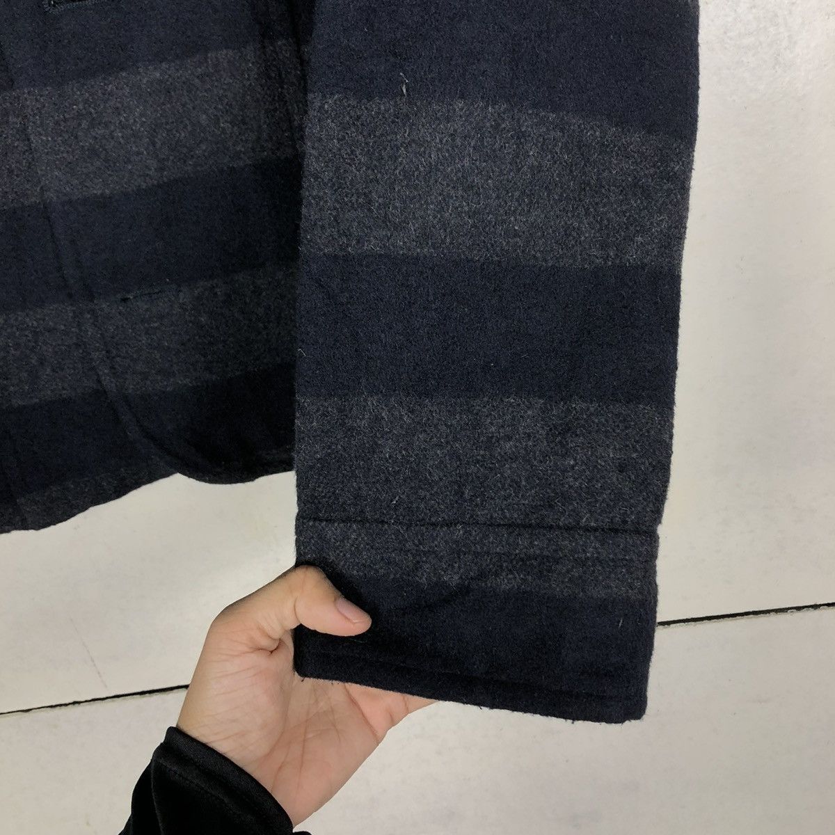 Japanese Brand 📌VINTAGE WORK WOOL JACKET OUTER WEAR LABEL ISSEY MIYAKE Size US M / EU 48-50 / 2 - 16 Thumbnail