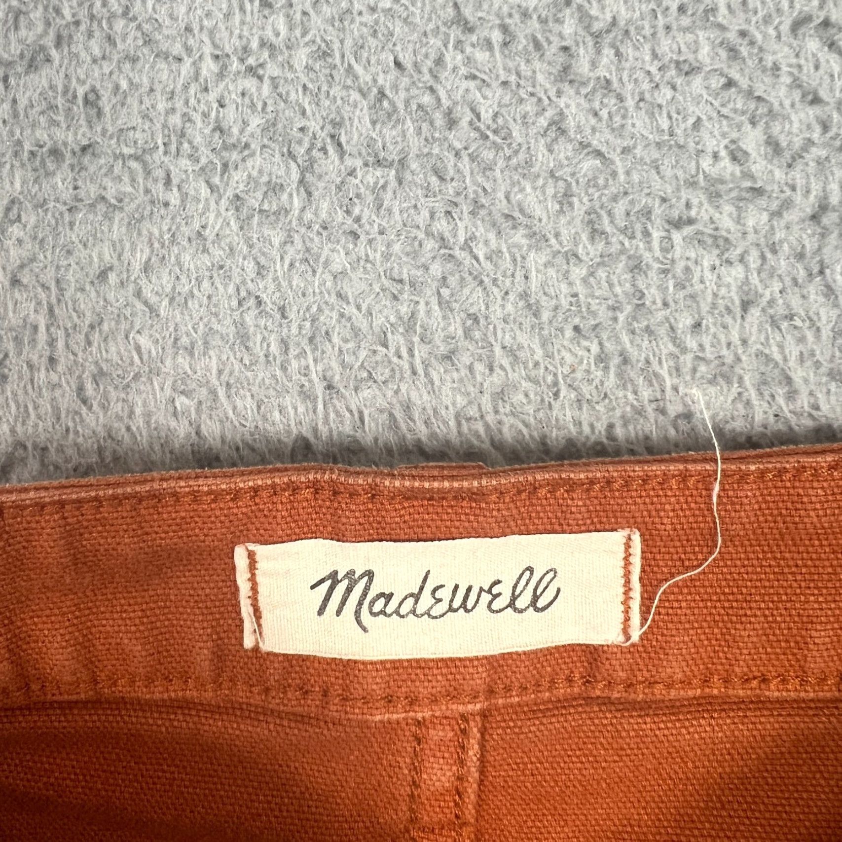 Madewell VINTAGE Madewell Pants Womens 25 Orange Wide Leg Crop 90s Bohemian Size 42" / US 20 - 6 Thumbnail