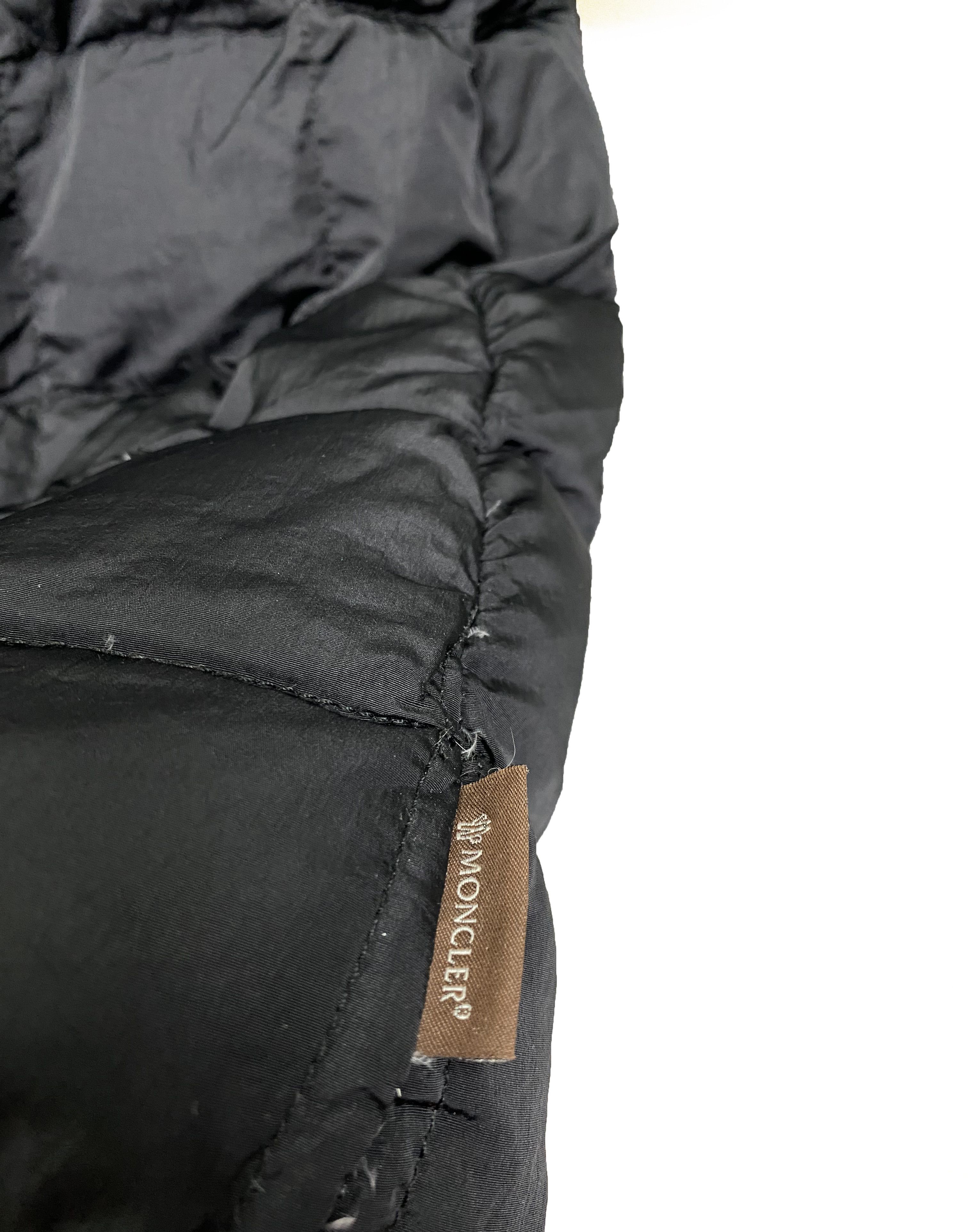 Moncler Grenoble Vintage MONCLER Grenoble Pepper Long Black Down Jacket Size S / US 4 / IT 40 - 5 Thumbnail