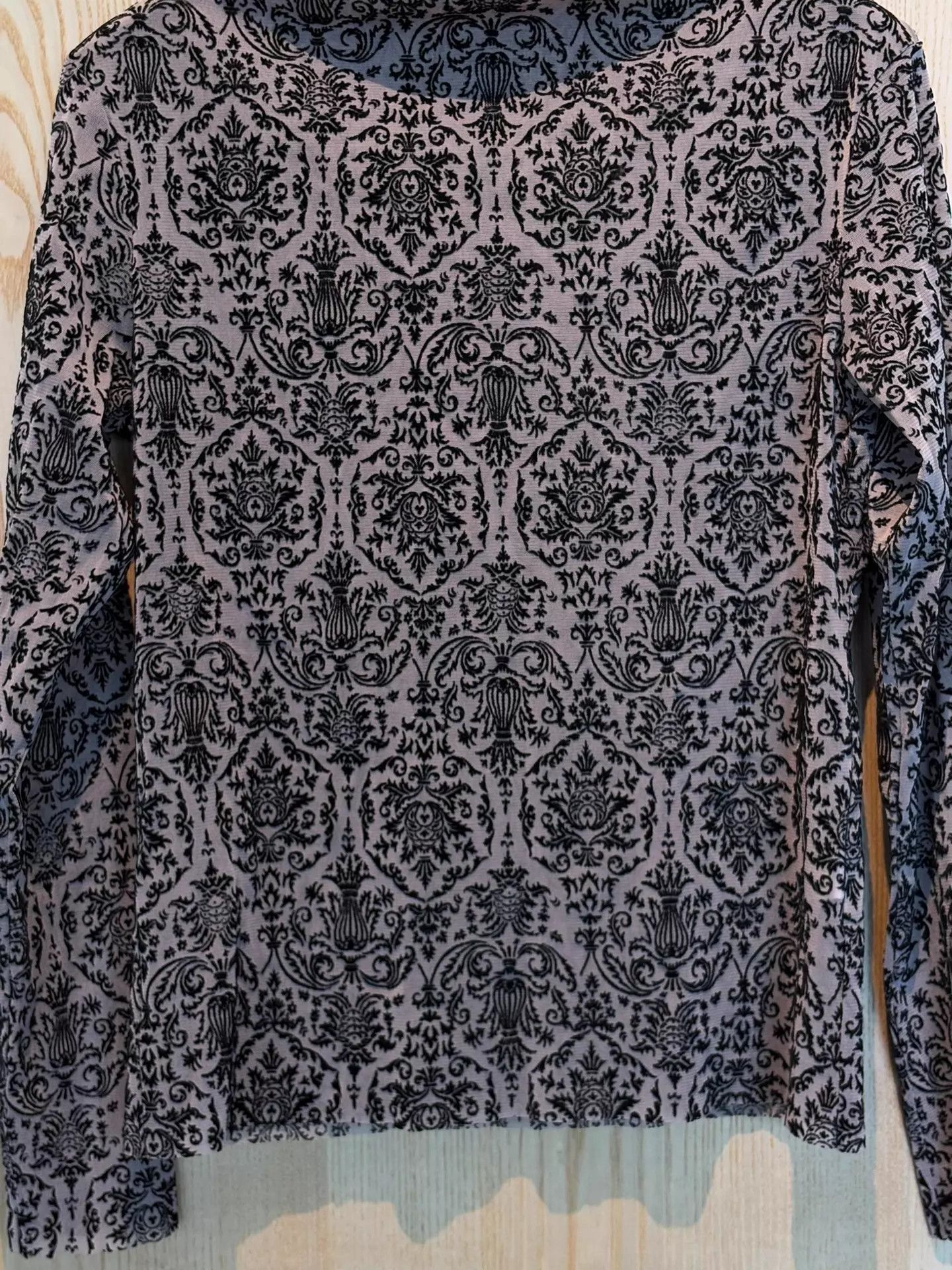 Other Snow White Nocturne C S/S print long top M Japan poly nylon Size M / US 6-8 / IT 42-44 - 3 Thumbnail