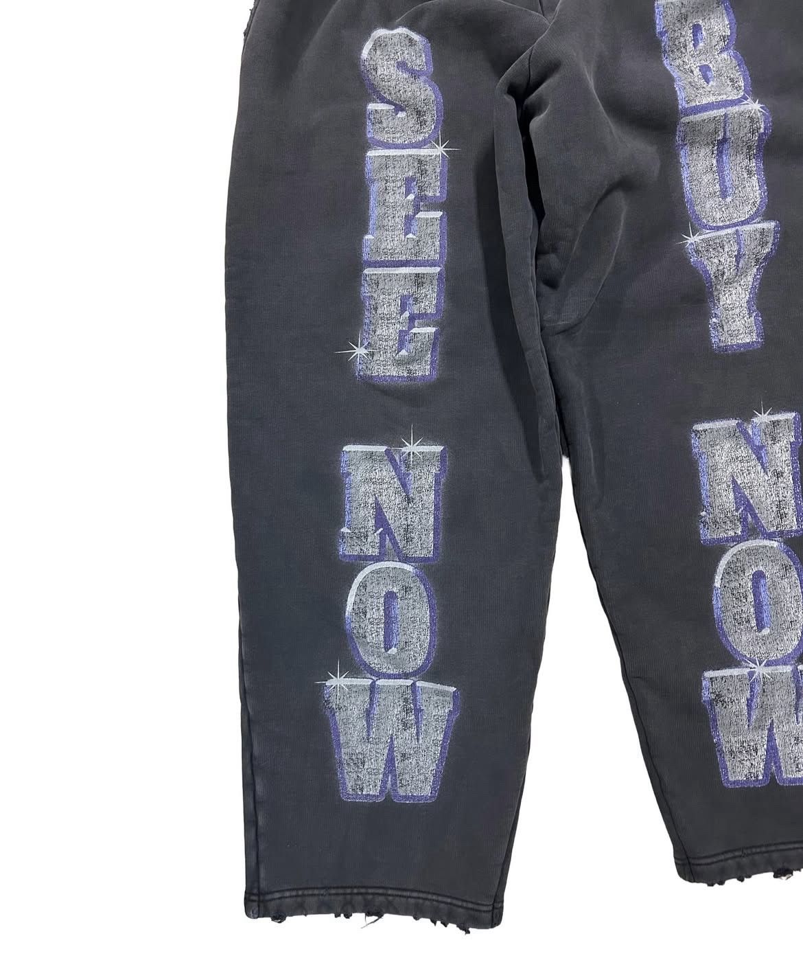 Balenciaga BALENCIAGA SNBN Ultra Heavy Cotton Sweatpants Size US 32 / EU 48 - 2 Thumbnail