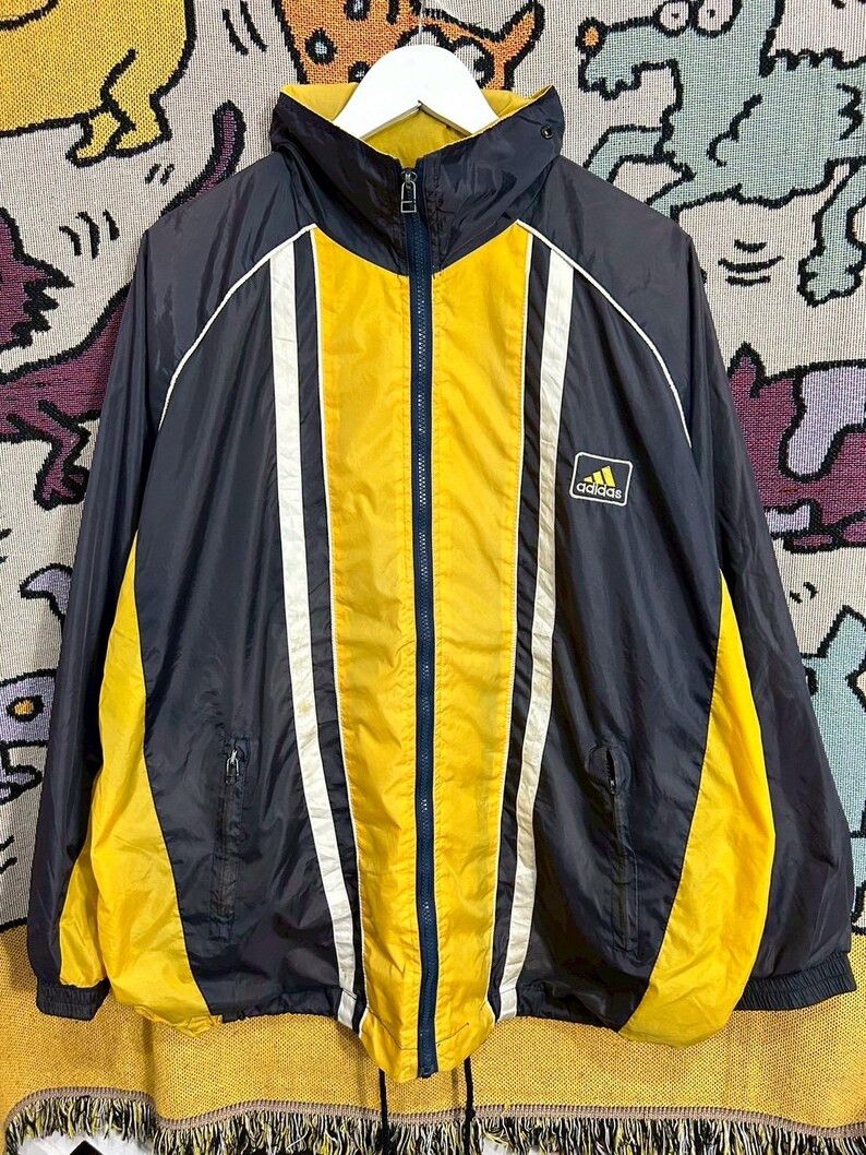 Adidas Vintage 90s Adidas Jacket size 2XL Size US XXL / EU 58 / 5 - 1 Thumbnail