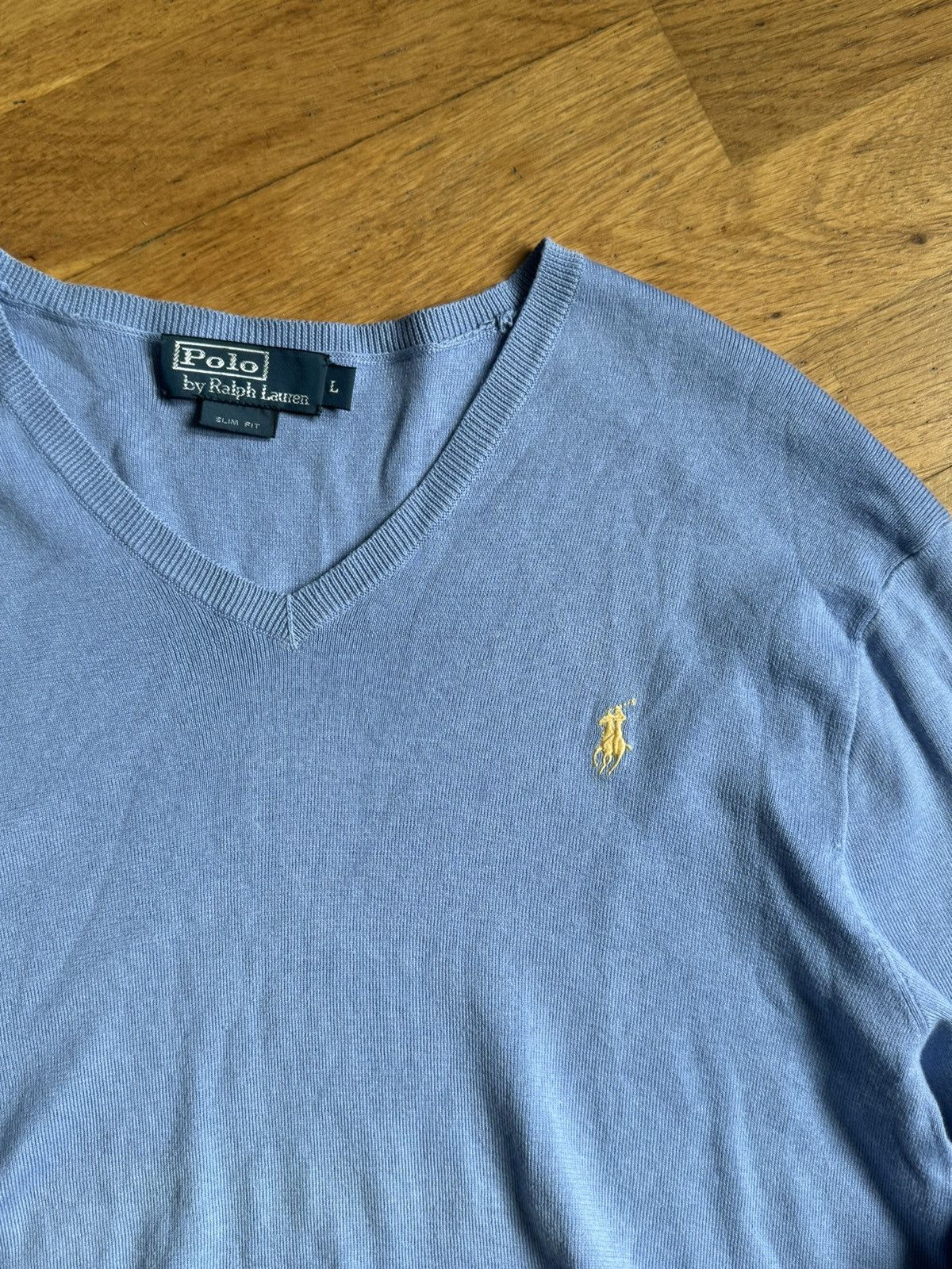 Polo Ralph Lauren × Vintage Vintage Sweater Polo Ralph Lauren Size US L / EU 52-54 / 3 - 4 Thumbnail