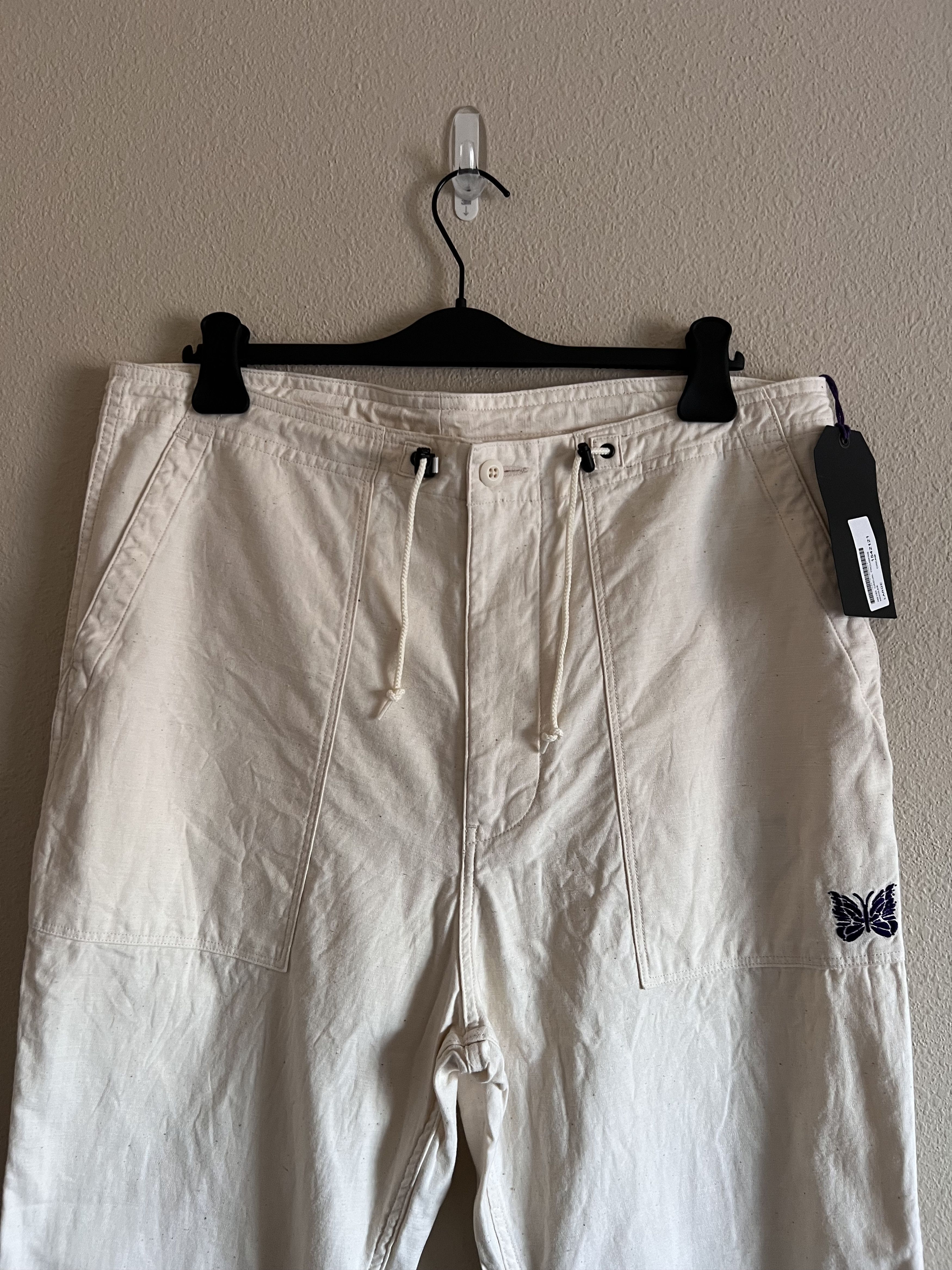 Needles Needles String Fatigue Pants in White Size US 36 / EU 52 - 2 Thumbnail