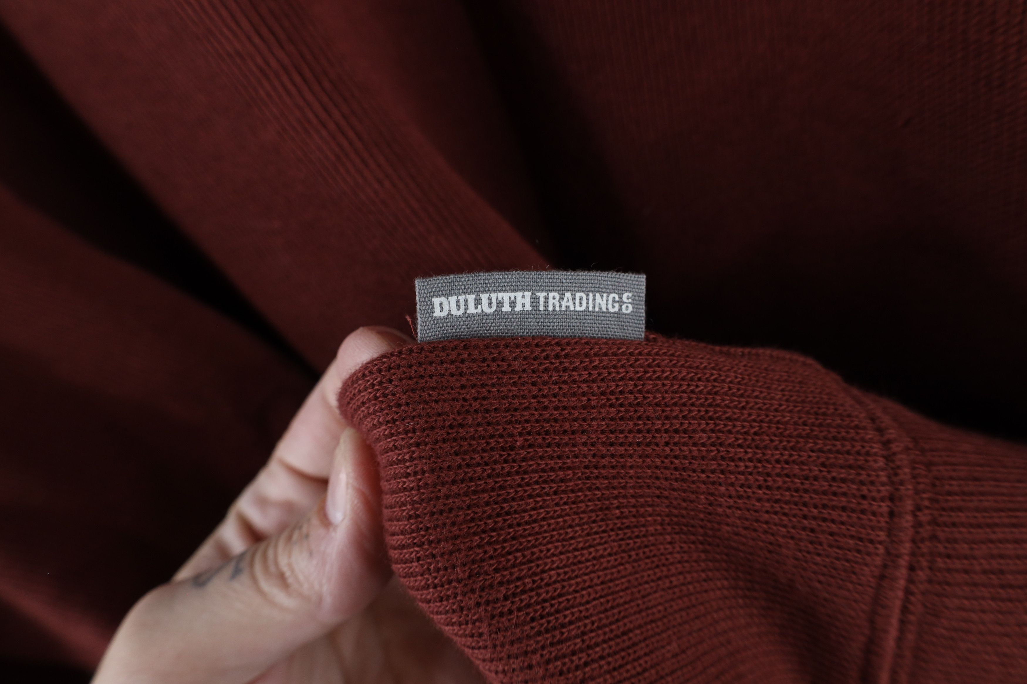 Duluth Trading Company × Vintage Duluth Trading Co Fit Class Act Ribbed Knit 1/4 Zip Sweater Size US XXL / EU 58 / 5 - 6 Thumbnail