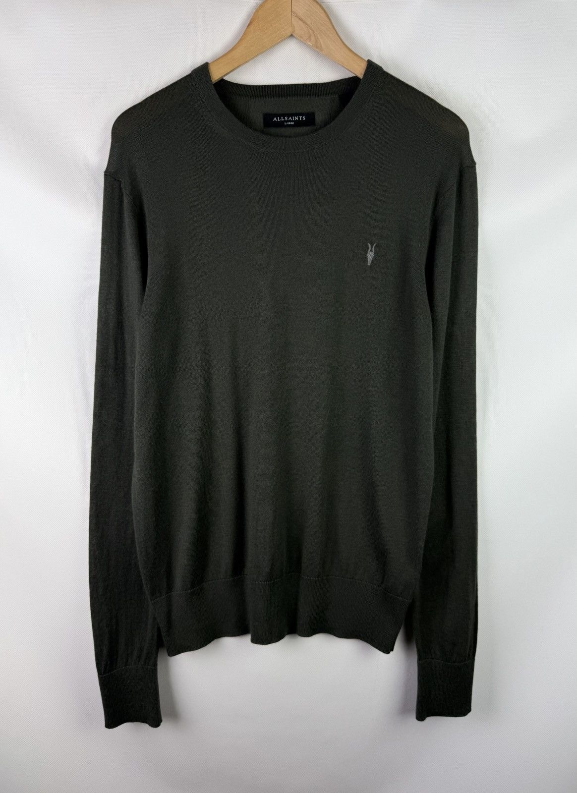 Allsaints Alllsaints Nomo Crew Neck Men’s Lightweight Sweater Pullover Size US L / EU 52-54 / 3 - 1 Thumbnail