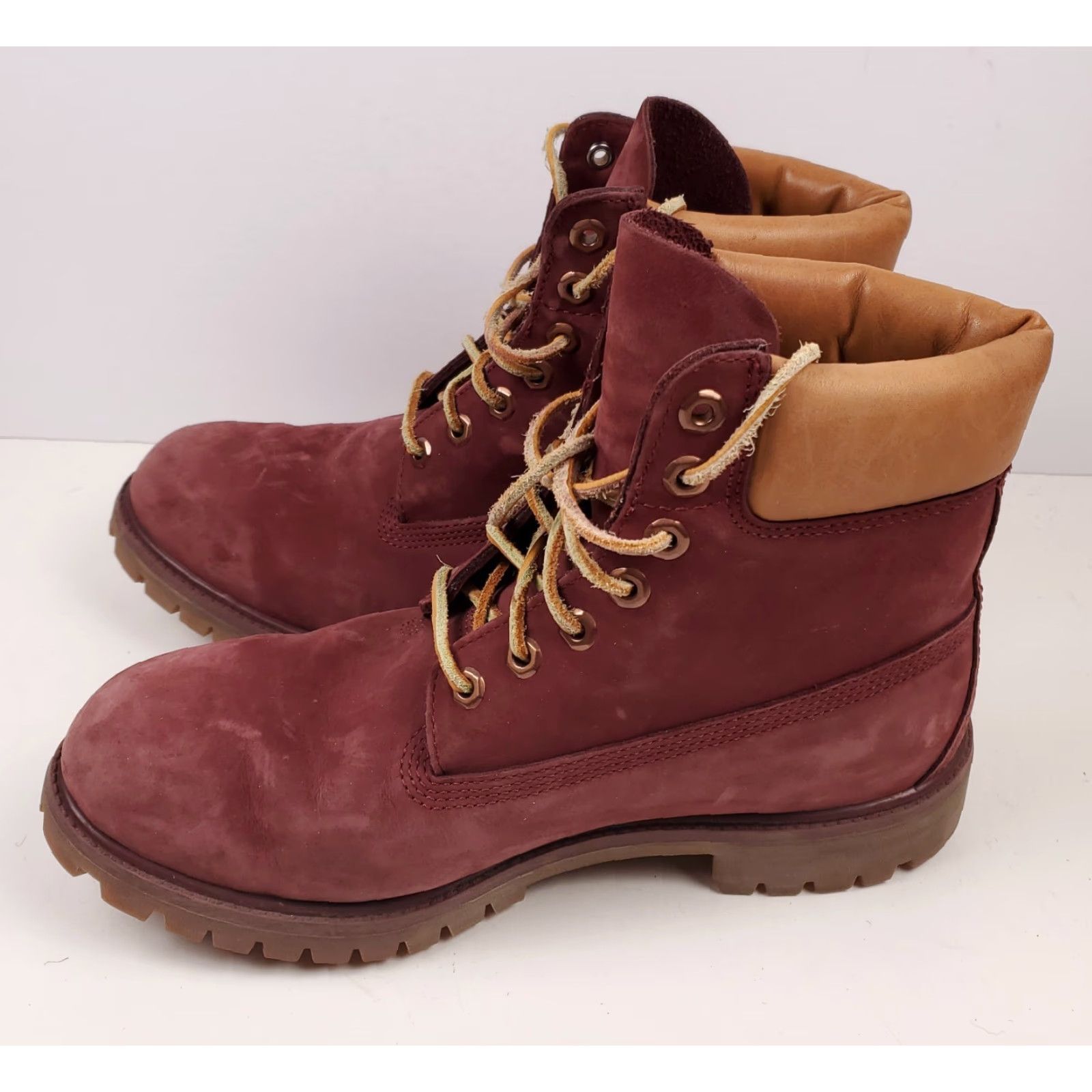 Timberland TIMBERLAND 6 Inch Premium Boot Suede Leather Red Patriotic Mens 10 M Boot Men Red Suede 6 Inch Premium Hikking Size US 10 / EU 43 - 7 Thumbnail