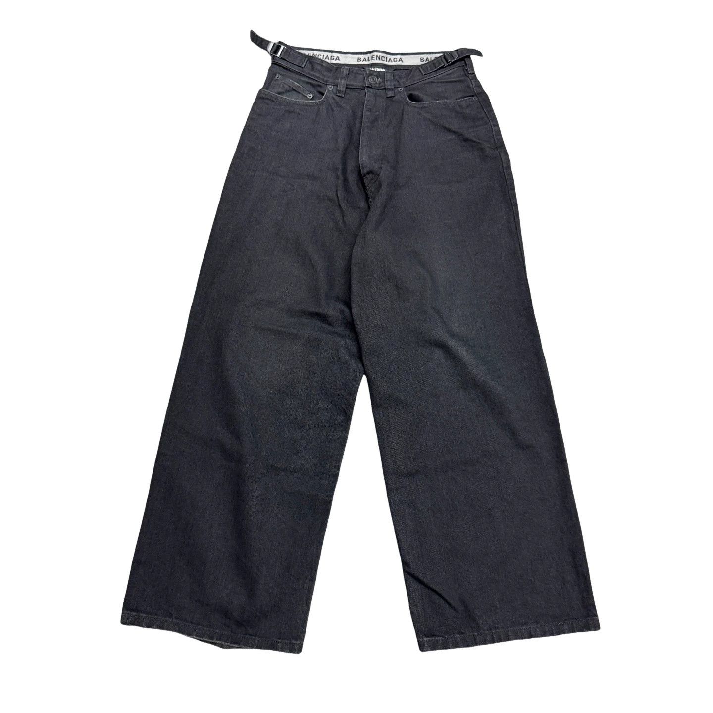 Balenciaga Balenciaga Distressed Denim Jeans XS Size US 28 / EU 44 - 1 Thumbnail