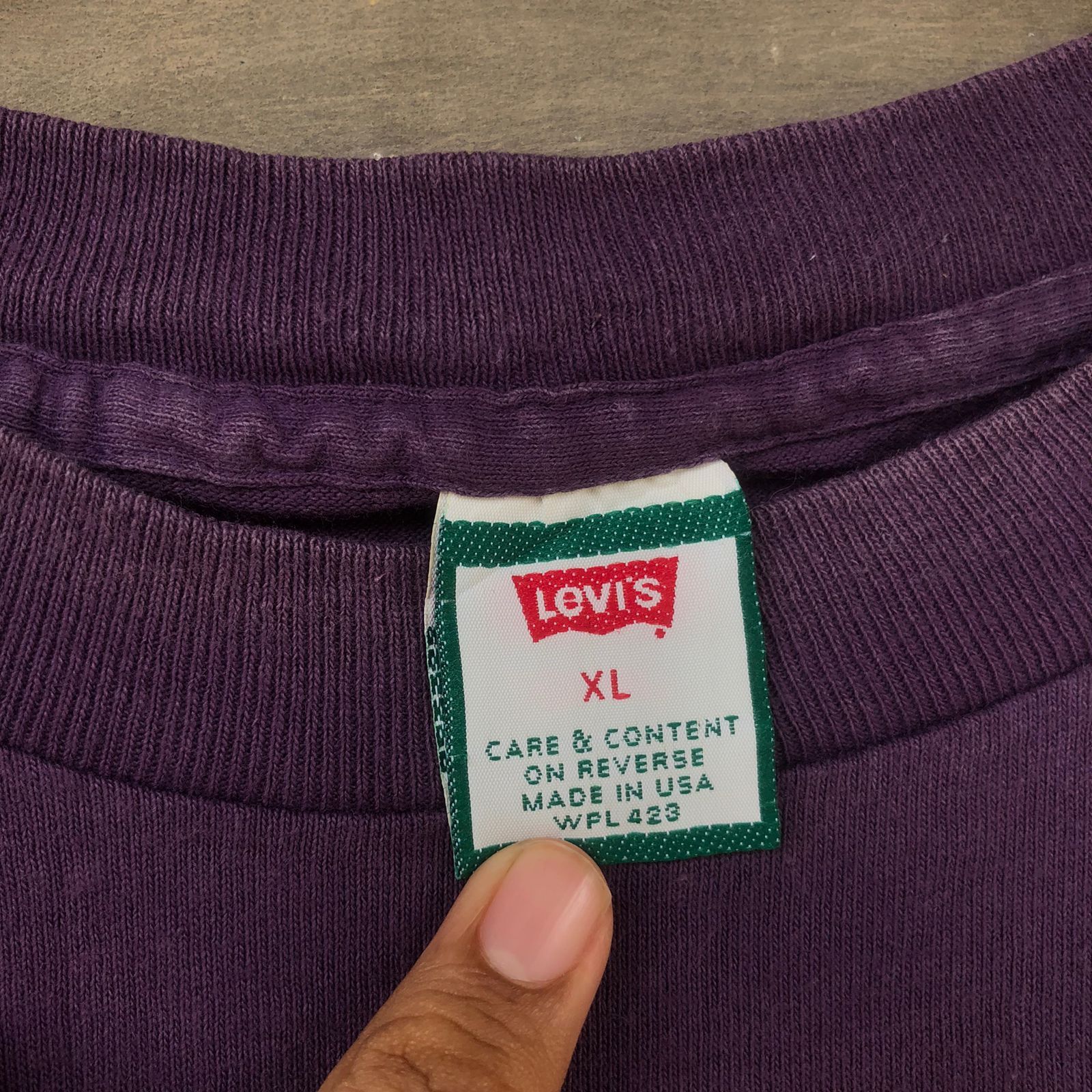 Levi's × Vintage Vintage Levis tee Size US L / EU 52-54 / 3 - 3 Thumbnail