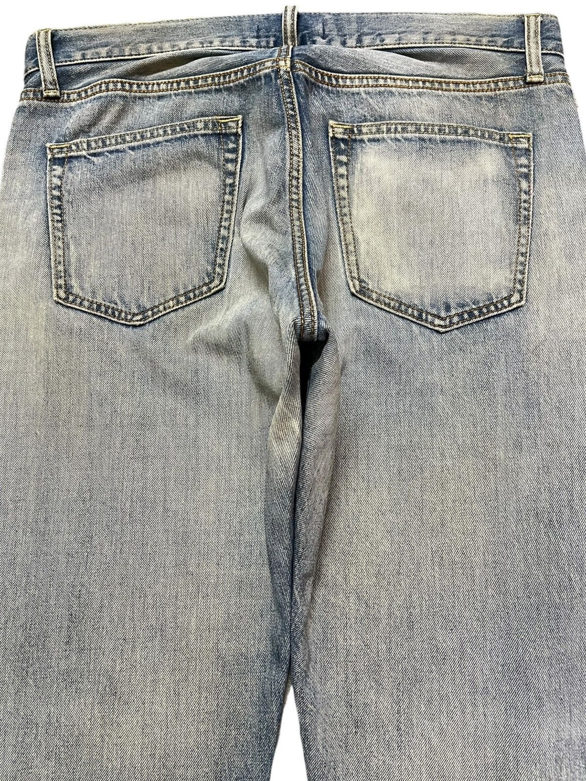 Uniqlo Vintage Uniqlo Selvedge Faded Distressed Denim Size US 33 - 7 Thumbnail