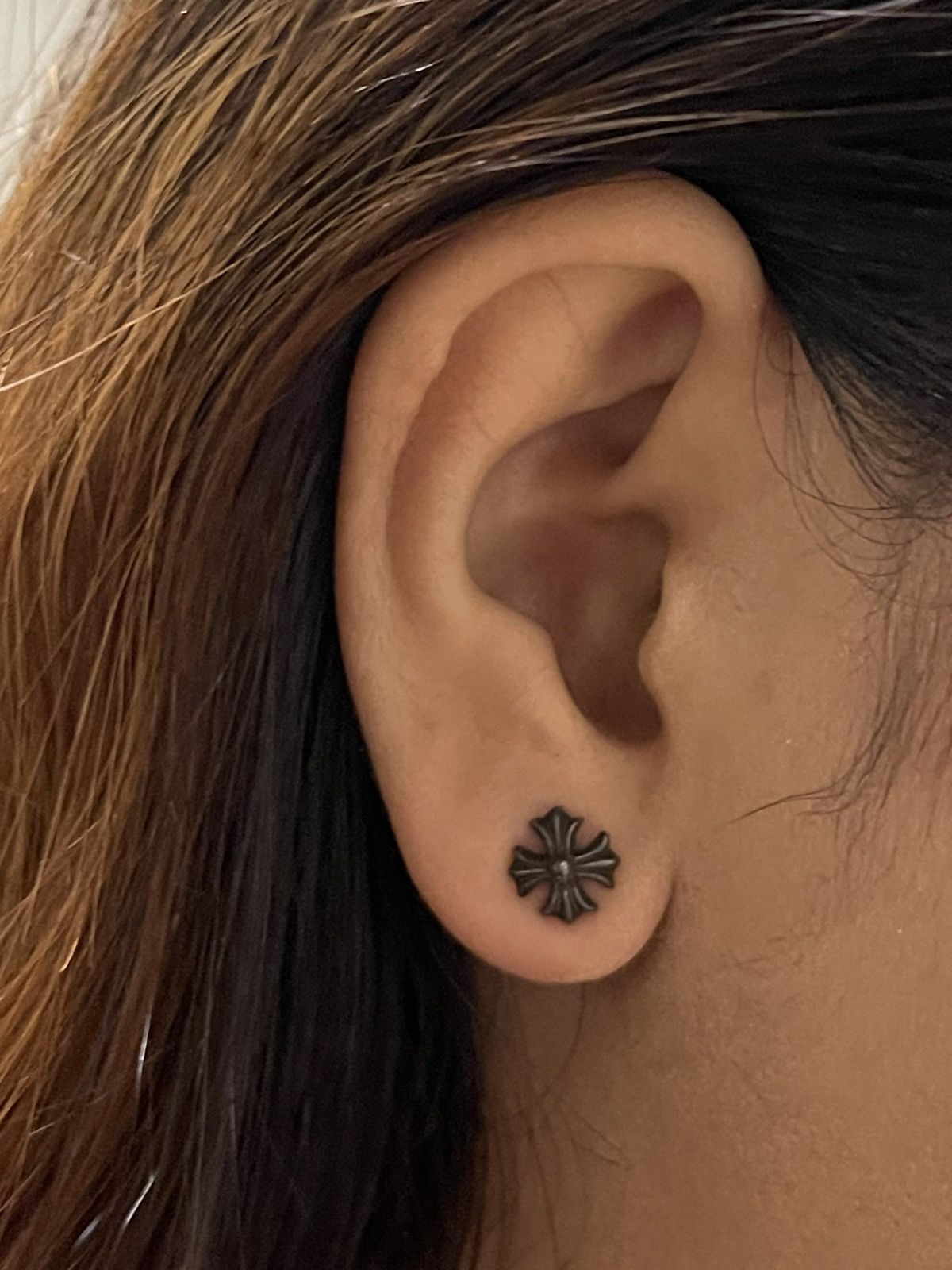 Chrome Hearts Chrome Hearts CH Plus 925 Stud Earring 14k Size ONE SIZE - 10 Thumbnail