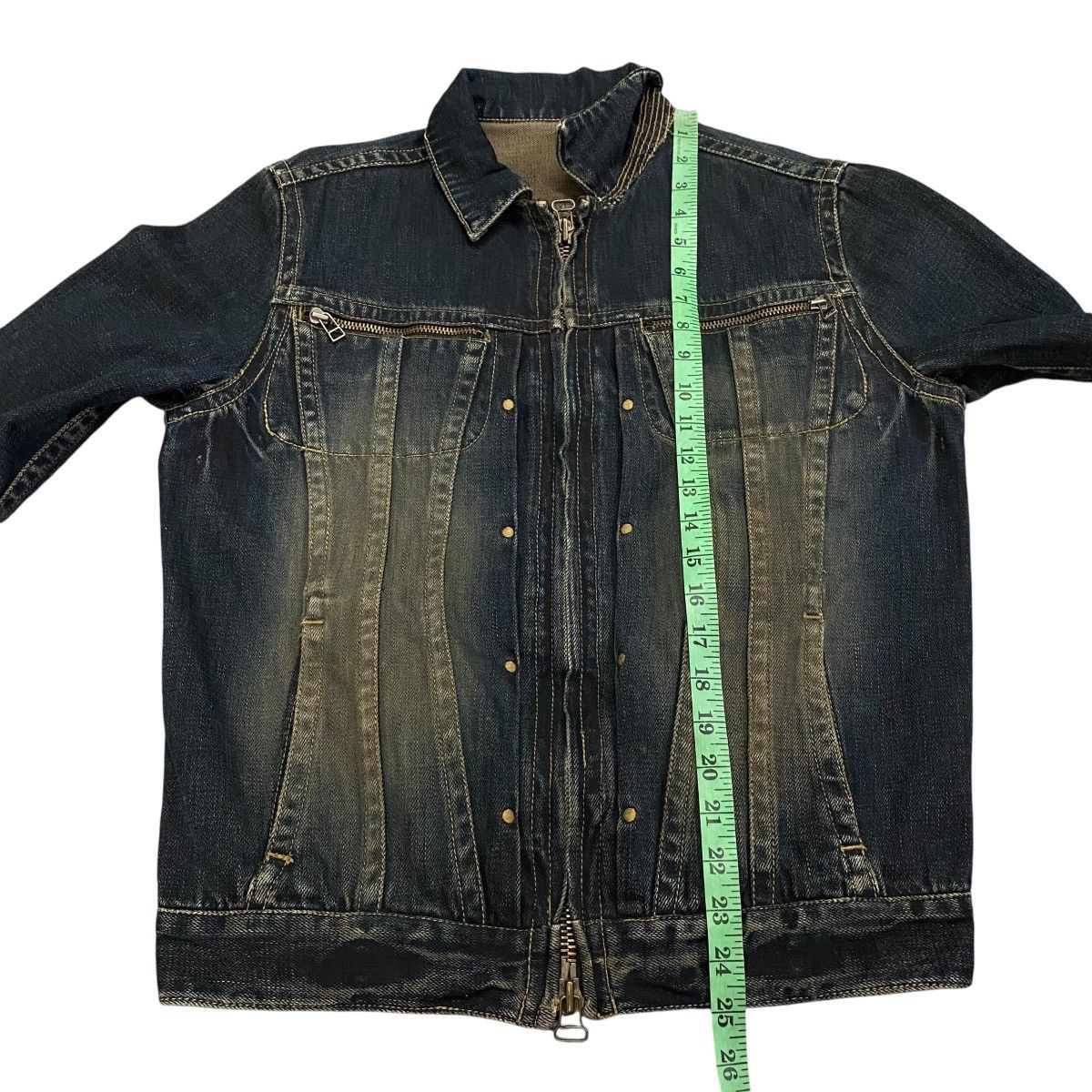 Japanese Brand Vintage Irish Denim Button Jacket Size 3 Blue Colour Size US M / EU 48-50 / 2 - 17 Thumbnail