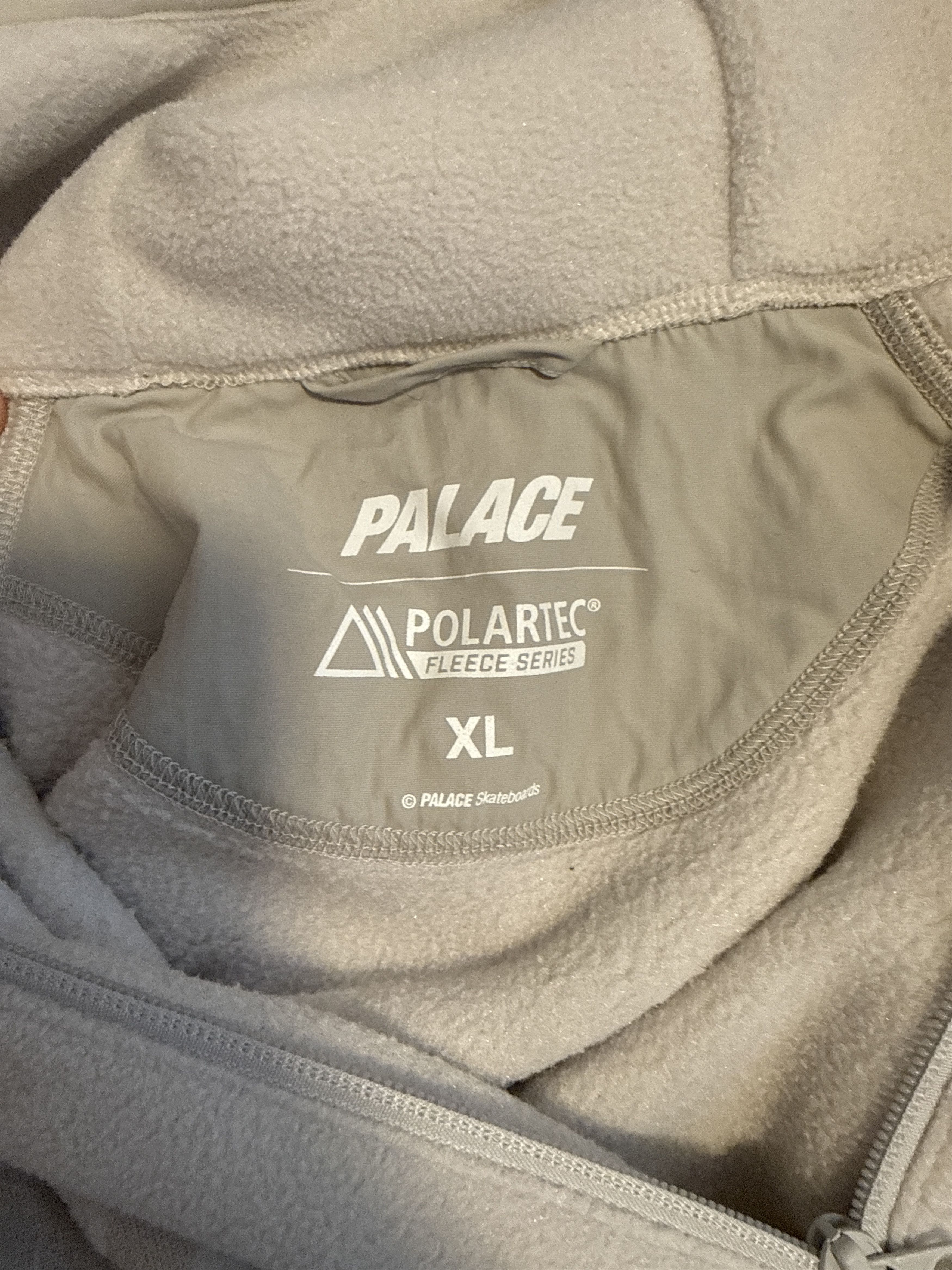 Palace Palace Polartec Grey Laser Hoodie Size US XL / EU 56 / 4 - 6 Thumbnail