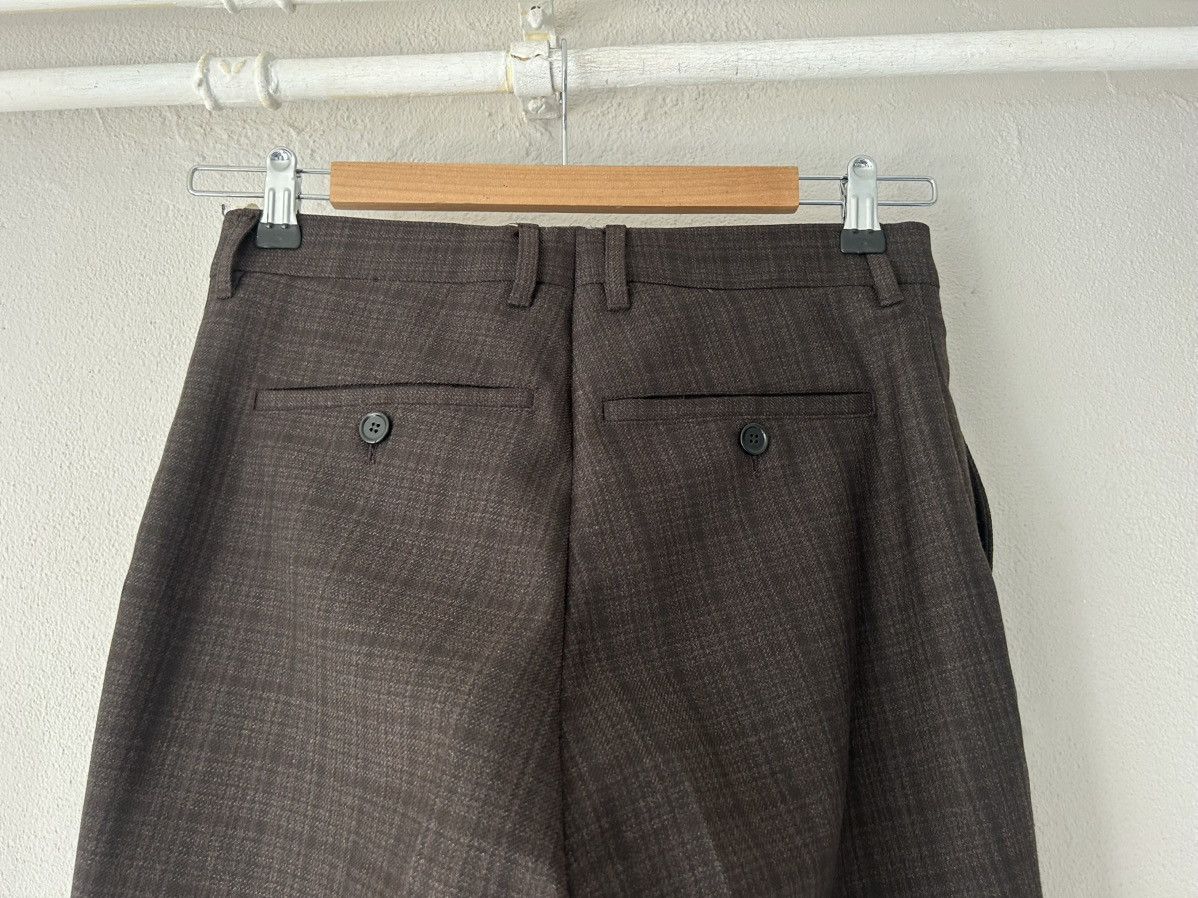 Marni Marni Brown Checked Wool Trousers – Size 48 Size US 32 / EU 48 - 6 Thumbnail
