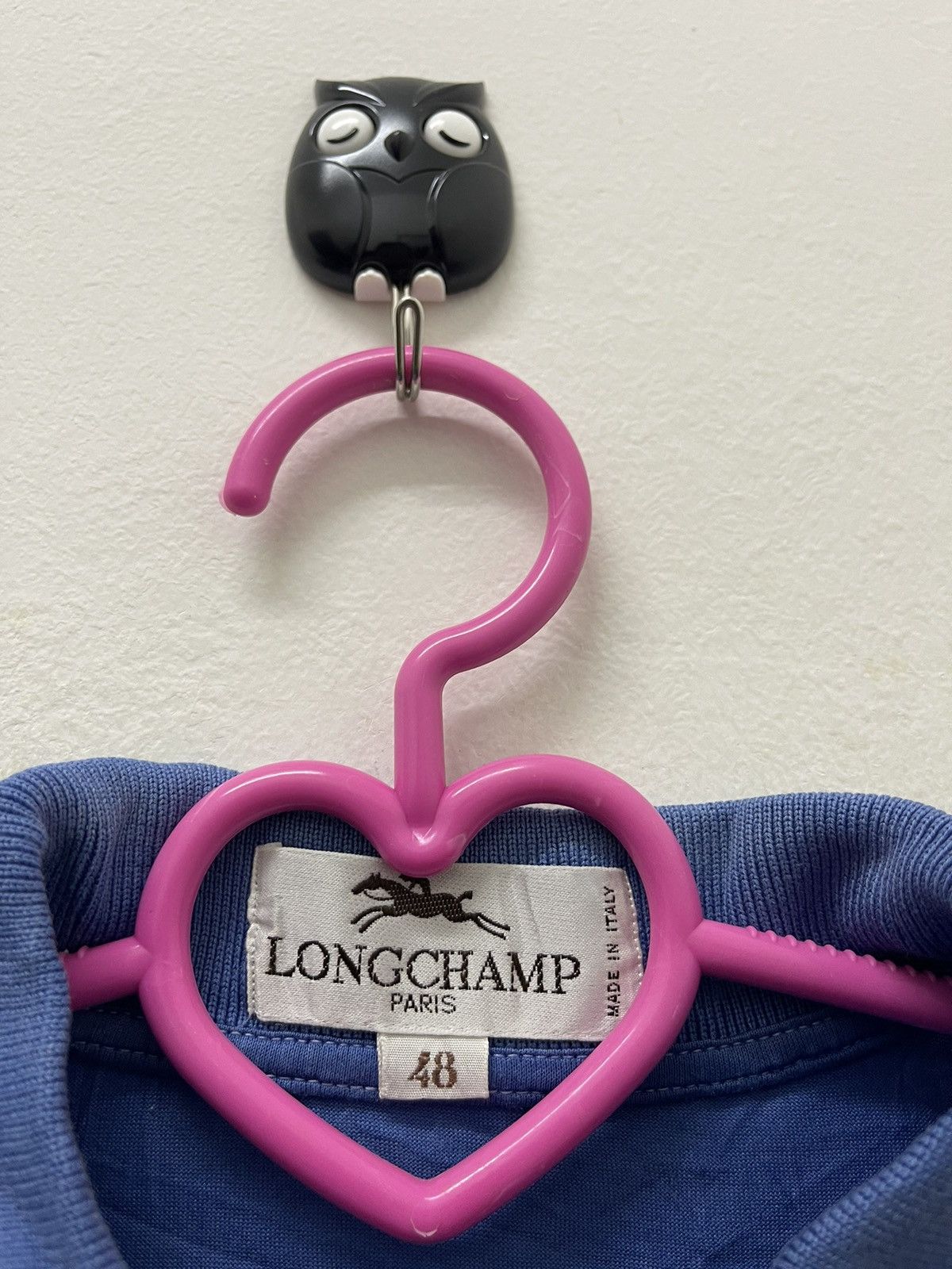 Longchamp Rare Vintage LONGCHAMP Paris Polo Tee Size US M / EU 48-50 / 2 - 4 Thumbnail