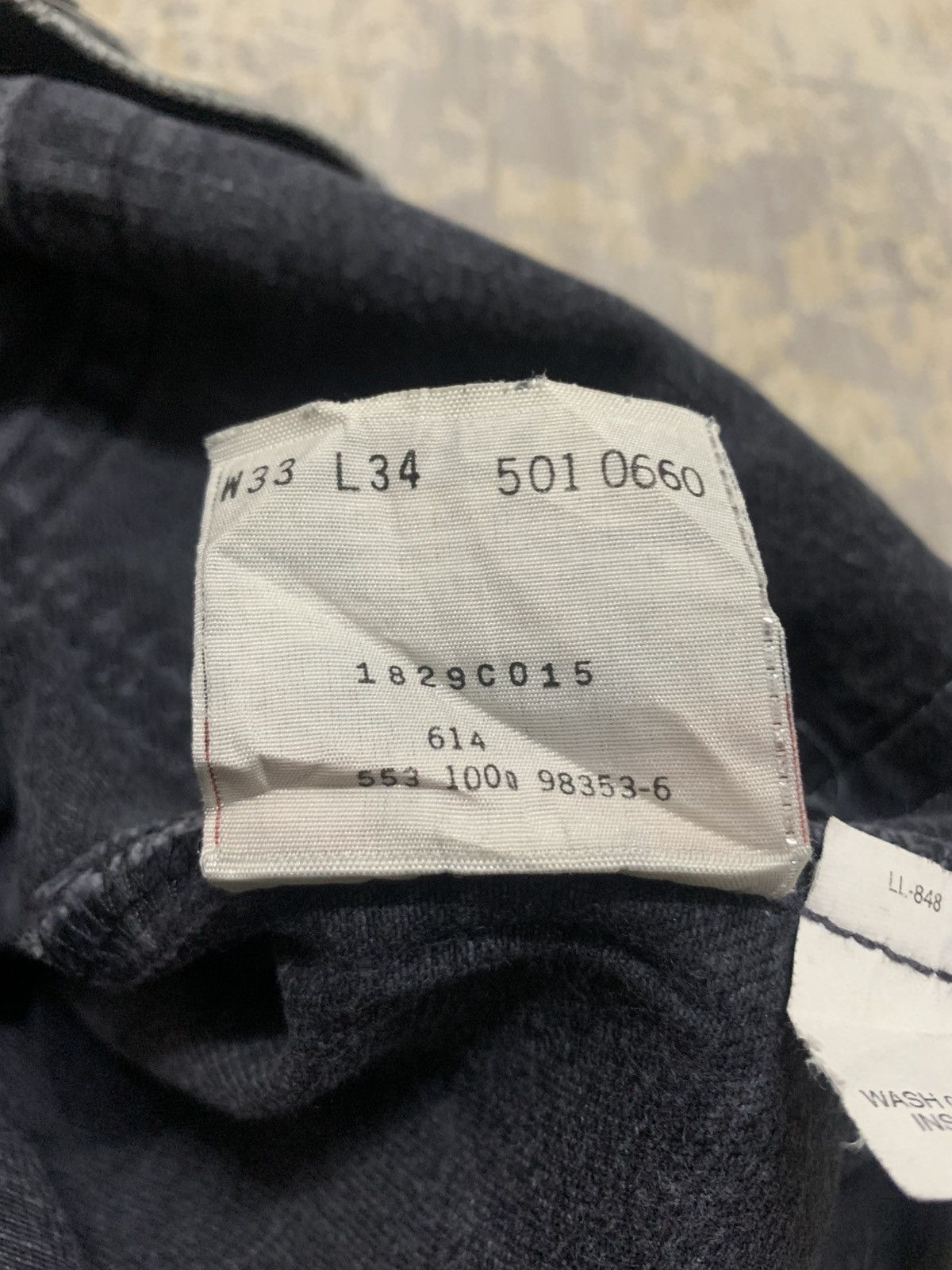 Levi's Vintage Levis 501 Levis Super Black Faded Jeans W32 Size US 32 / EU 48 - 14 Thumbnail