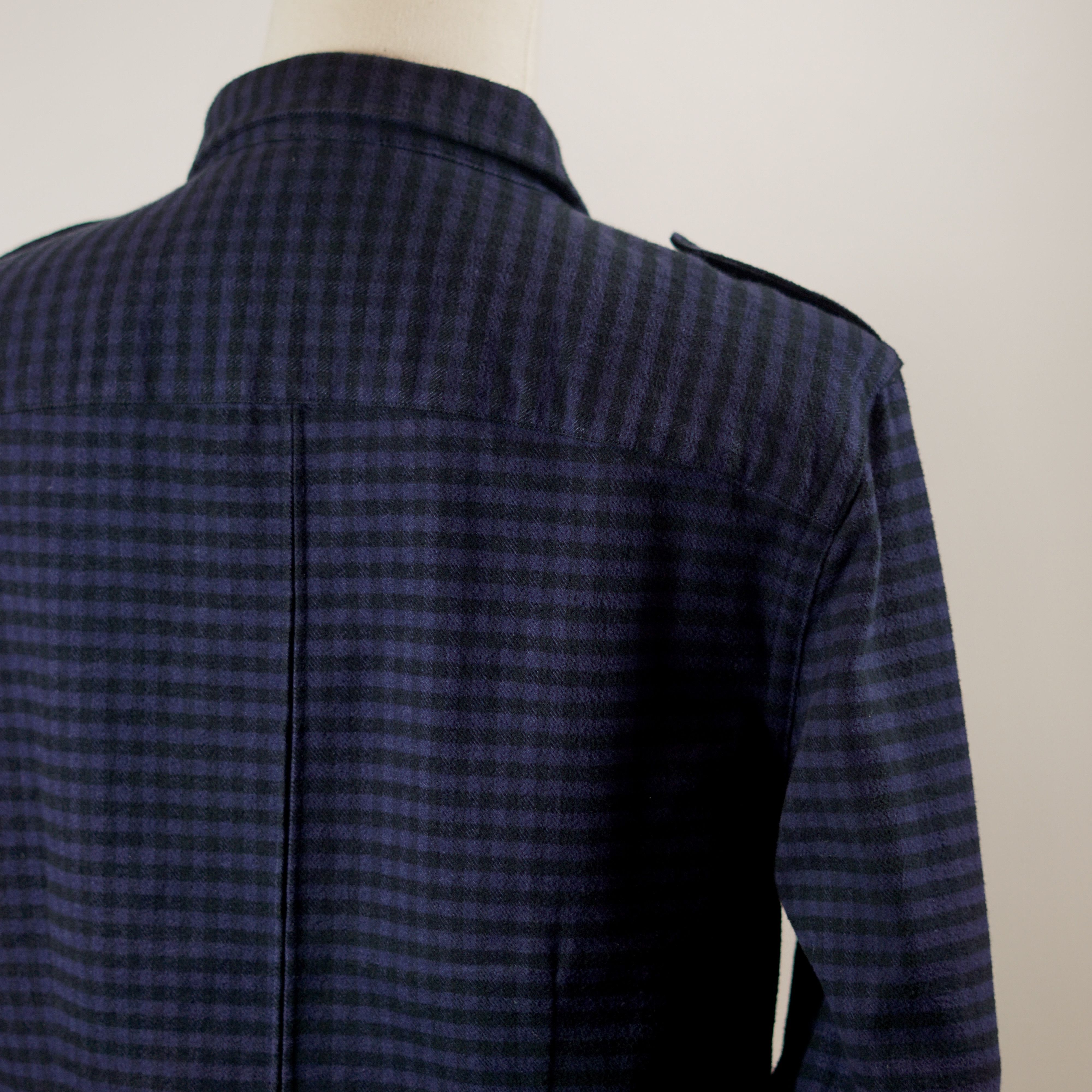 7 For All Mankind Checked Military Button-Up Shirt Size US M / EU 48-50 / 2 - 4 Thumbnail