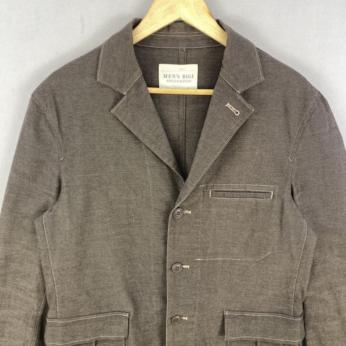 Vintage Vintage Men’s Bigi Spillo & Filo Blazer Jacket Size US M / EU 48-50 / 2 - 4 Thumbnail