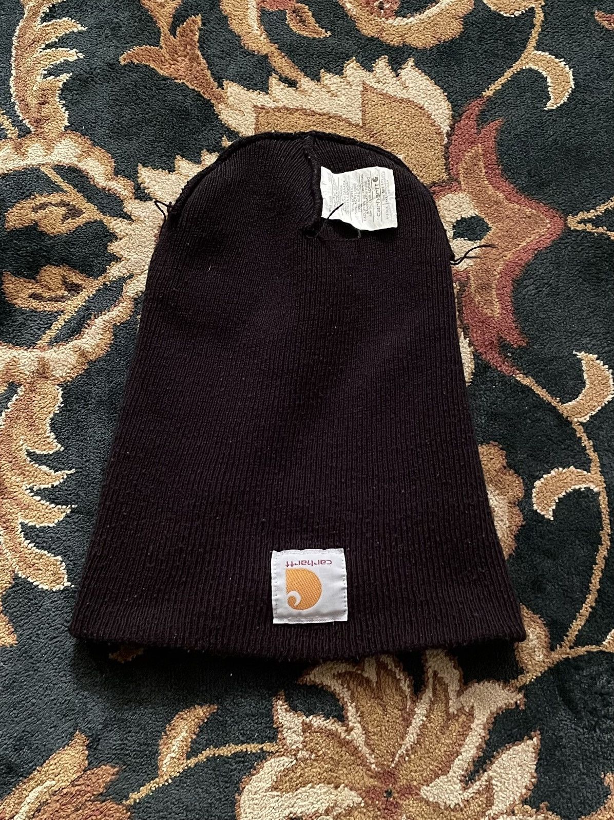 Carhartt Vintage Y2K Fall 2018 Carhartt Black Beanie Streetwear Size ONE SIZE - 5 Thumbnail