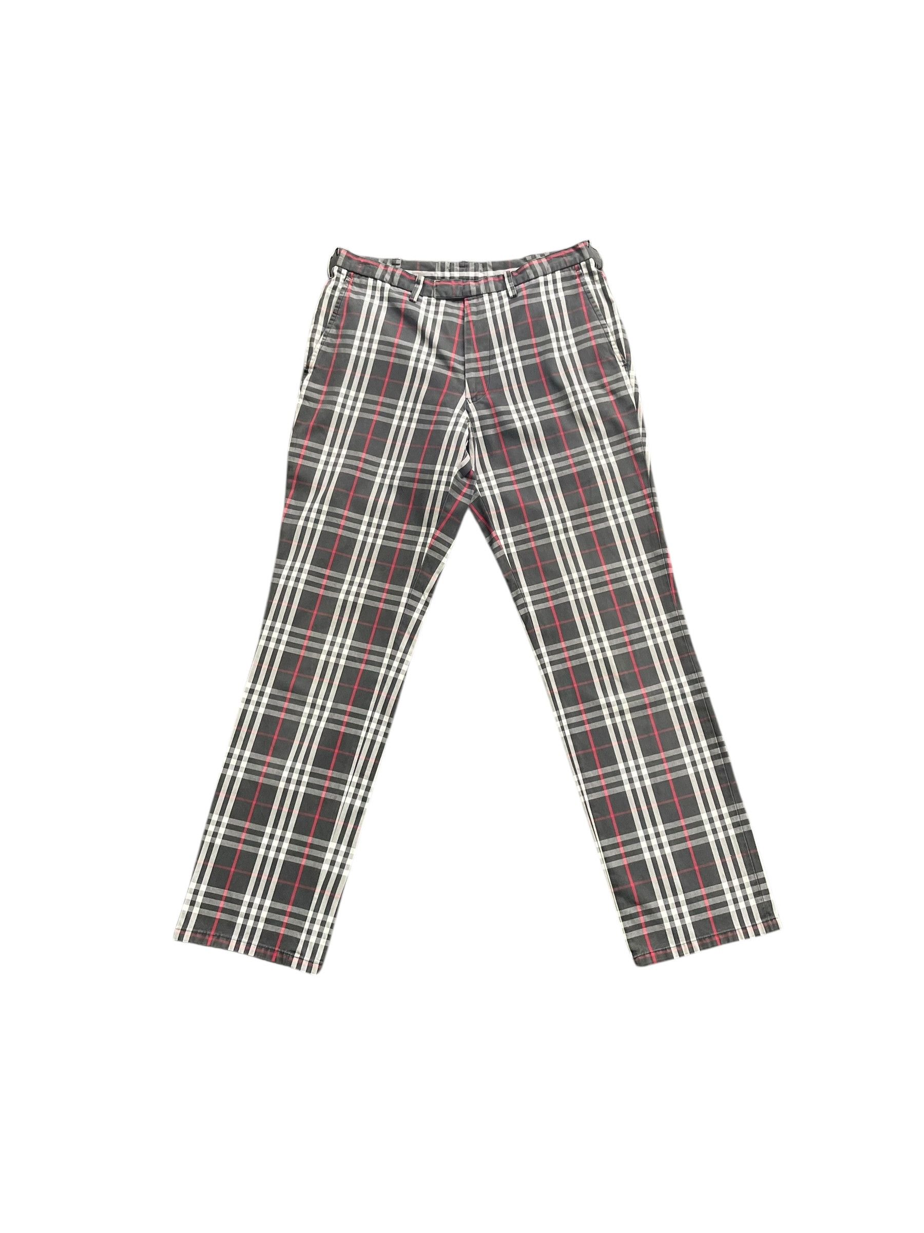 Burberry Burberry Black Lavel Nova Checkered Trouser Size US 29 - 1 Thumbnail